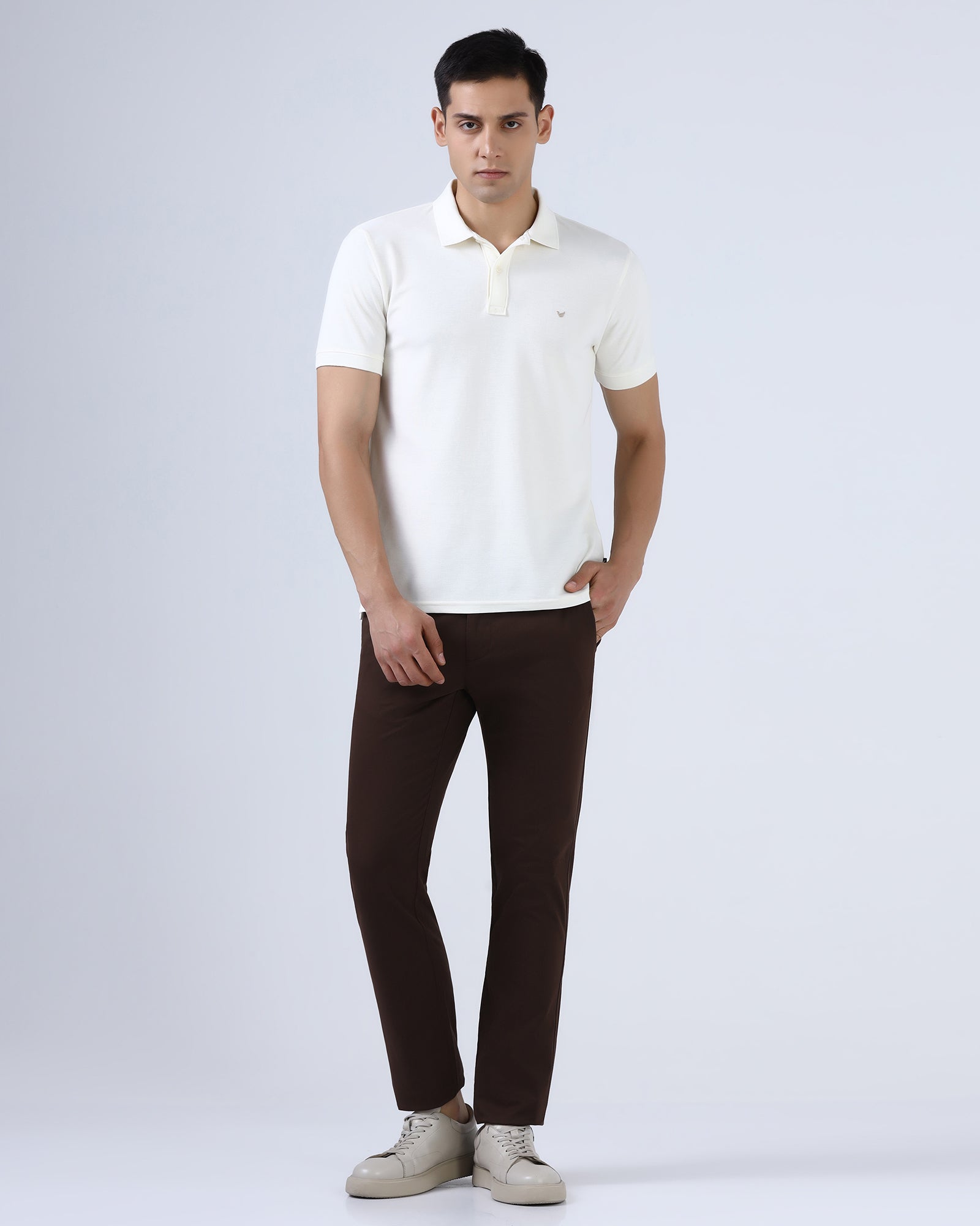 Brown Textured Khakis - Planar