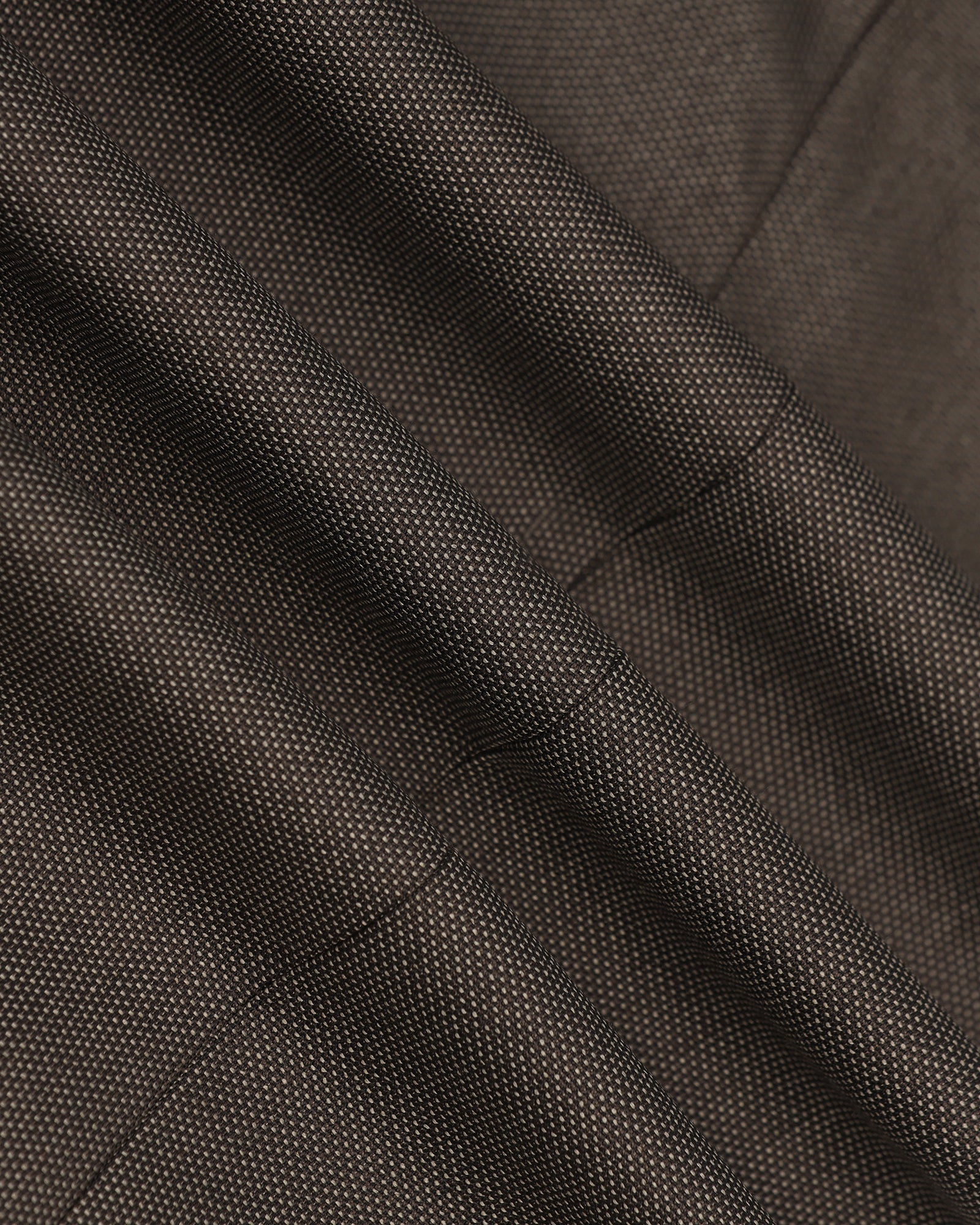 Brown Textured Trouser - Monk