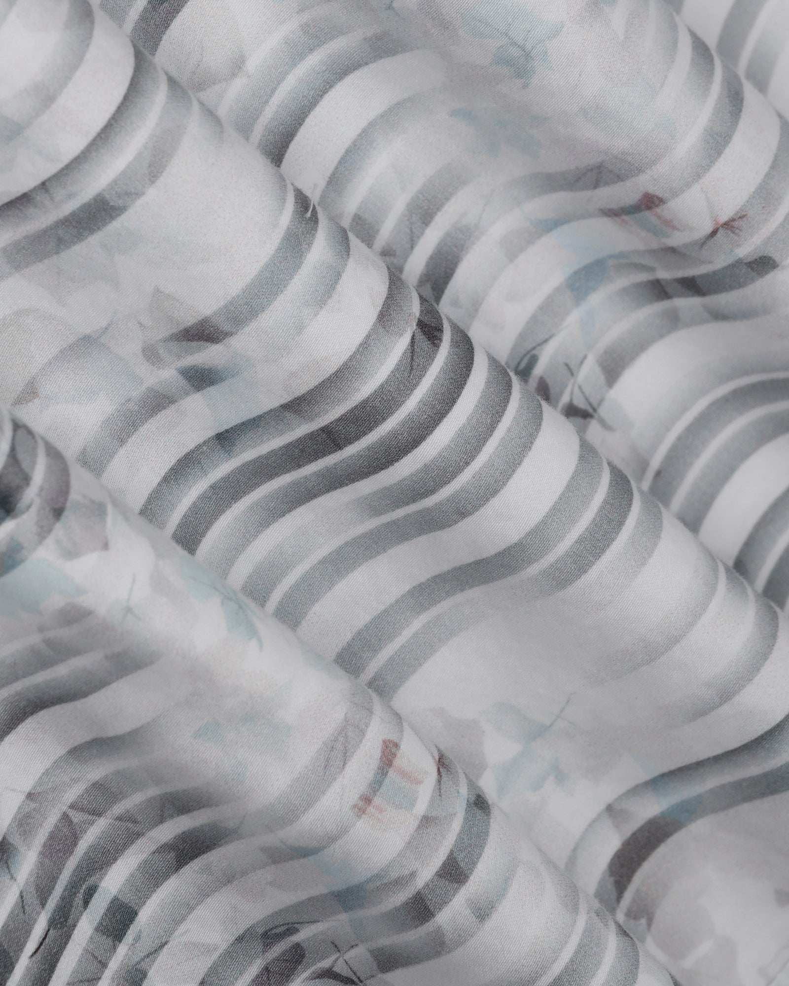 Casual White Printed Shirt - Pacom