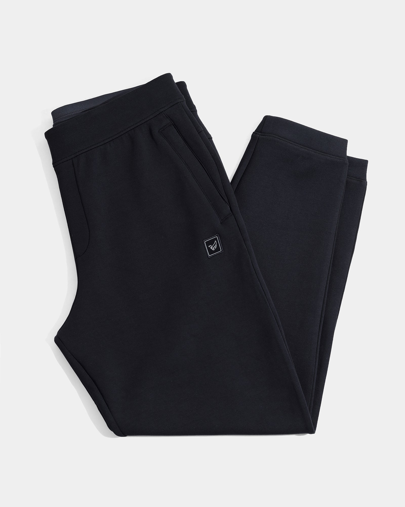 Casual Black Solid Jogger - Ryukk