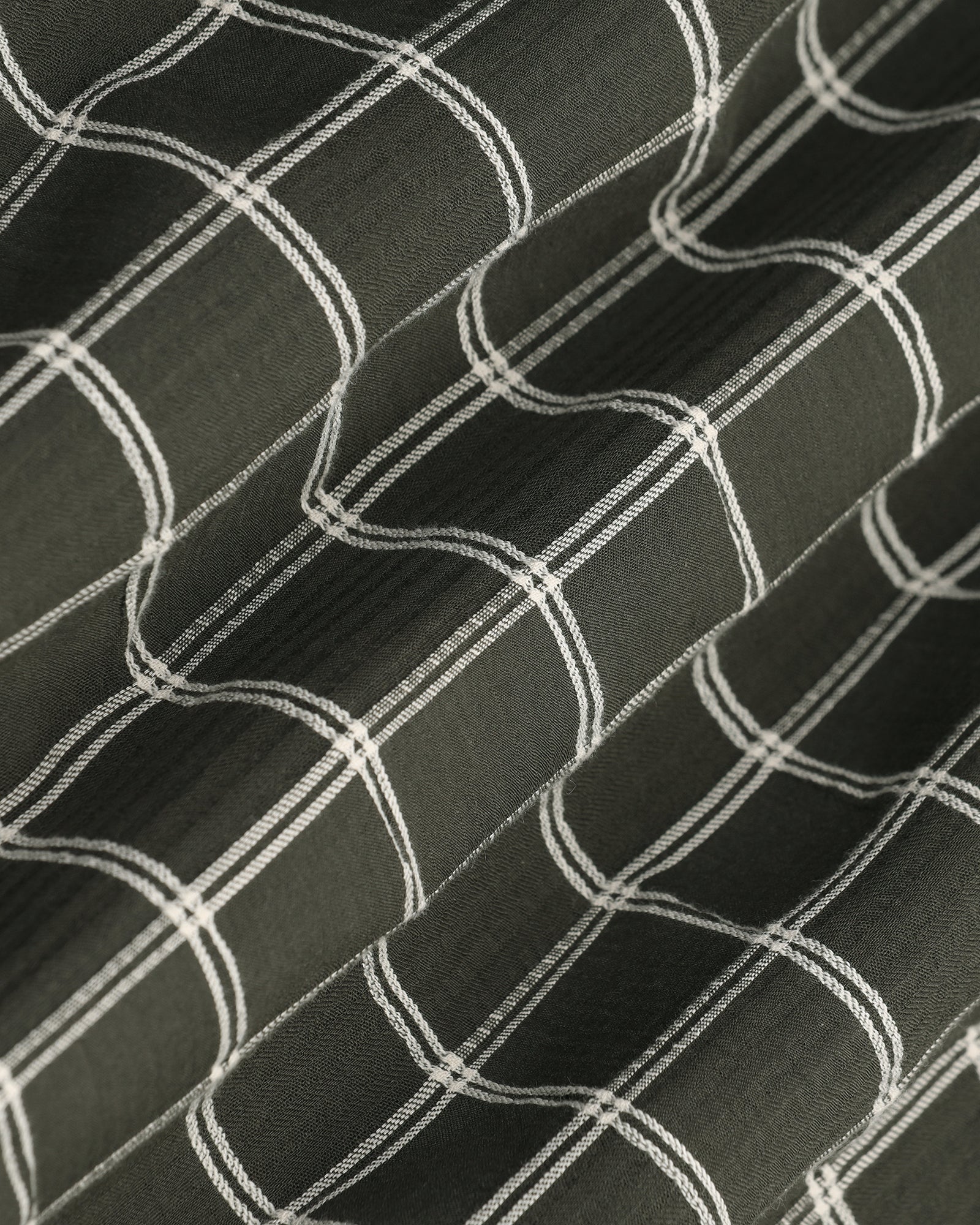 Casual Green Check Shirt - Josen