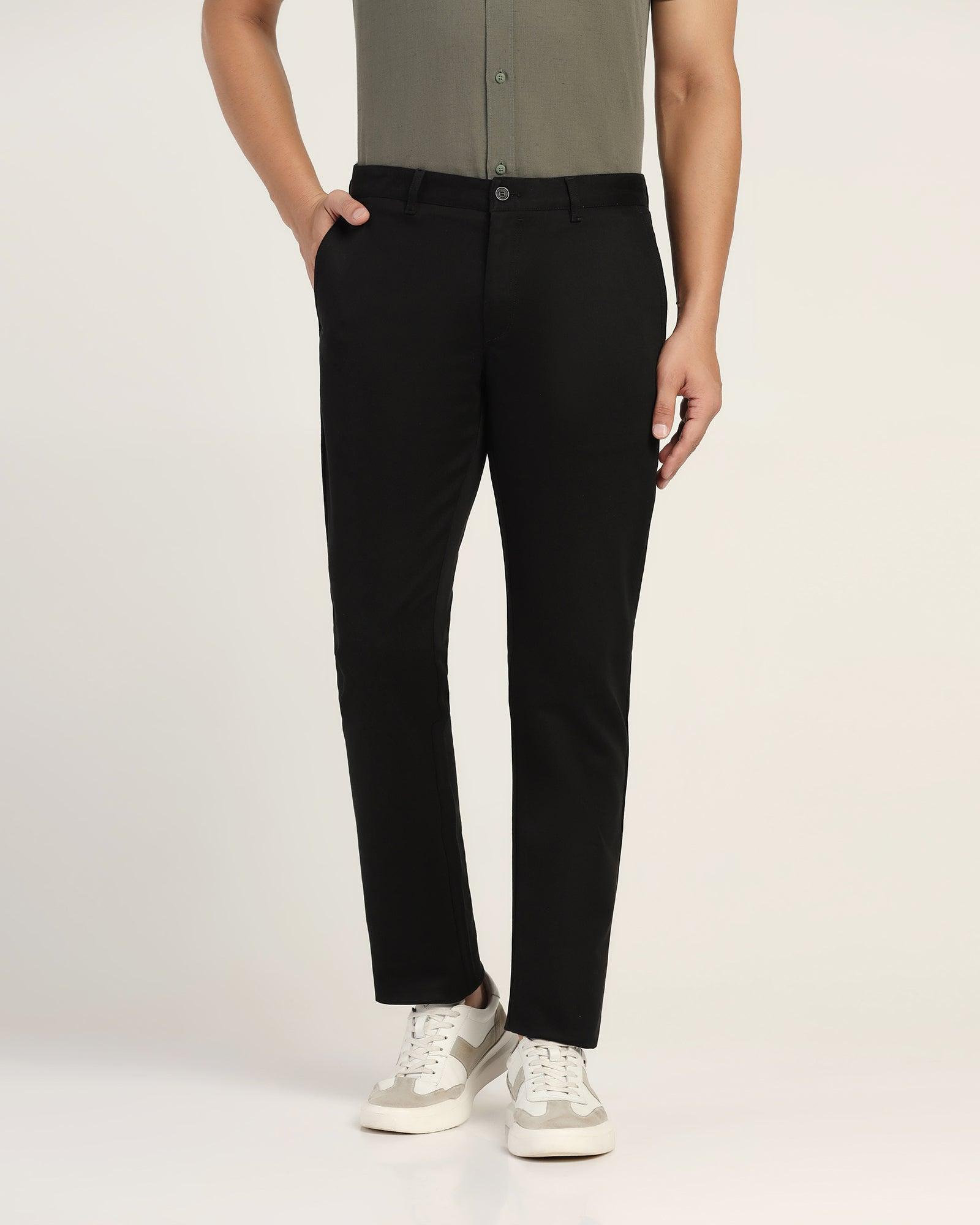 Casual Khakis In Black B-95 (Clate) - Blackberrys