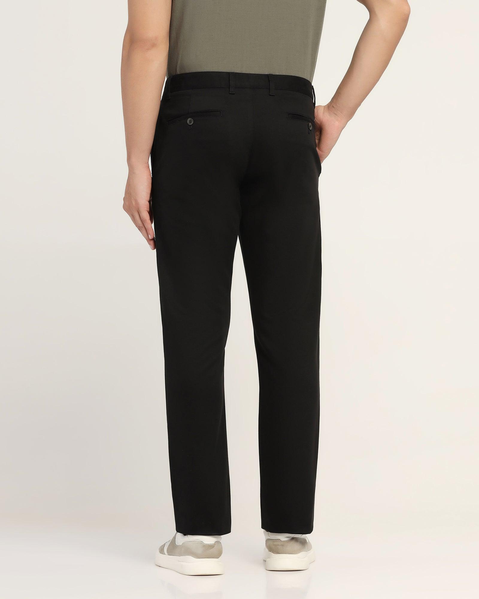 Casual Khakis In Black B-95 (Clate) - Blackberrys