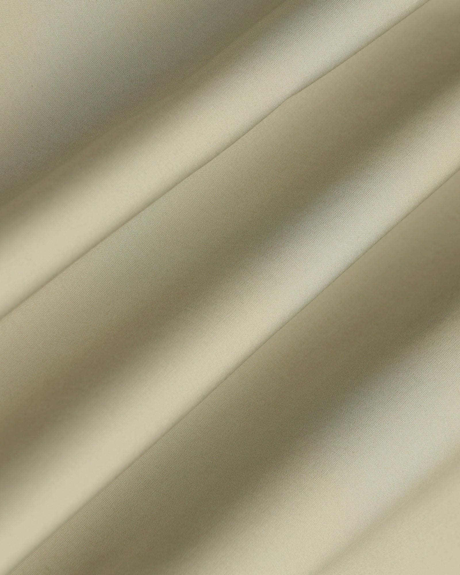 Casual Light Olive Solid Shirt - Lujo