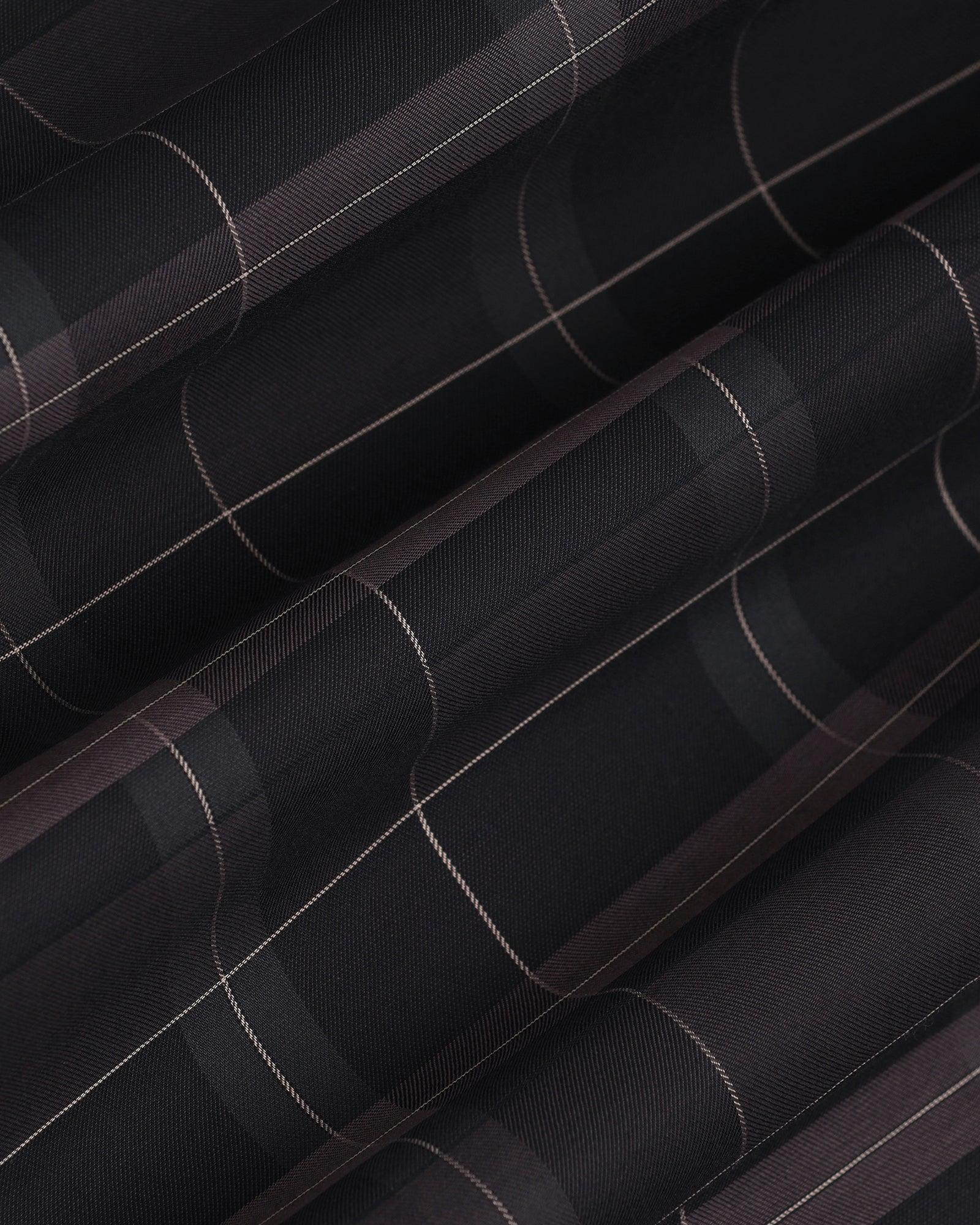 Casual Navy Check Shirt - Niger