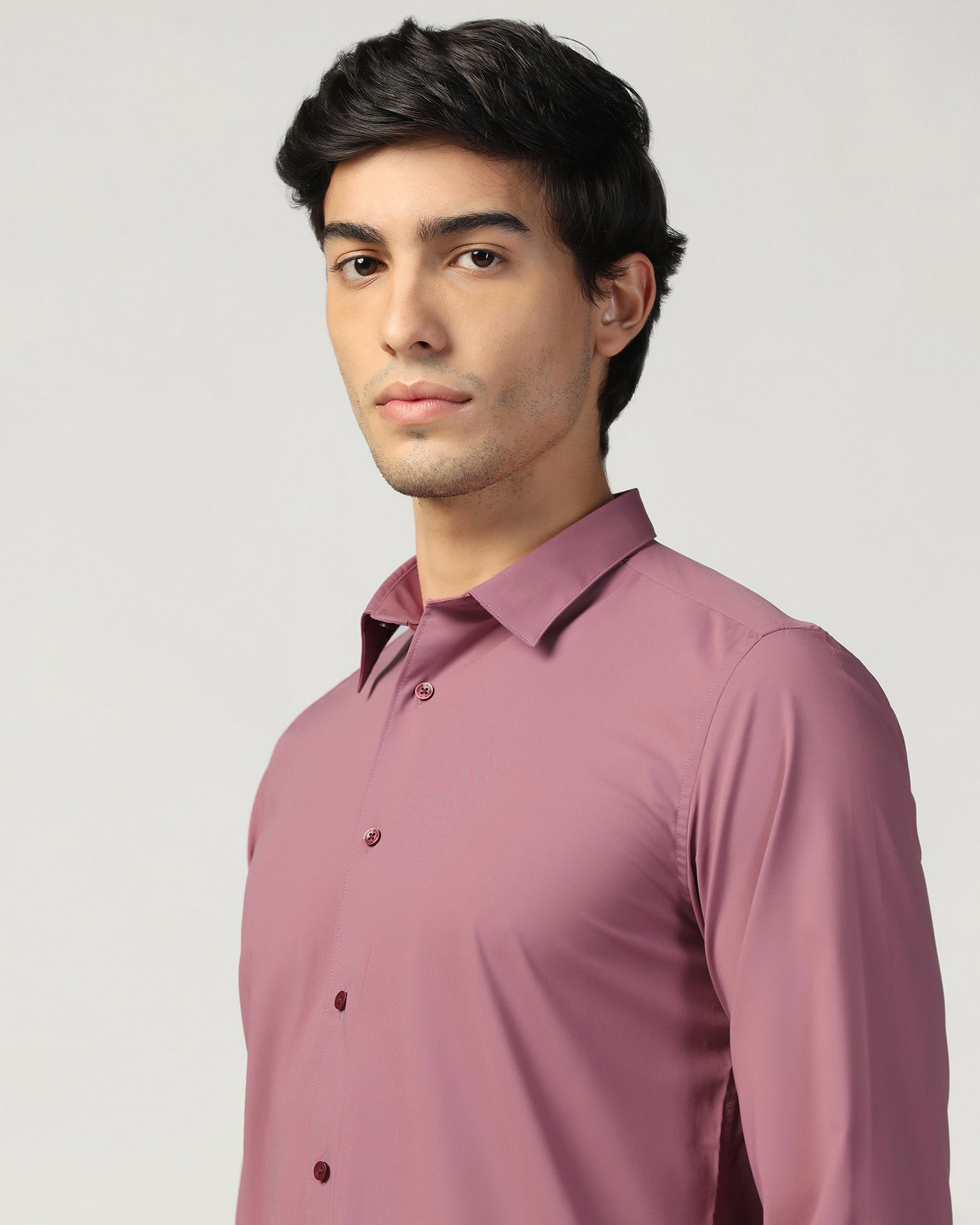 Casual Pink Check Shirt - Xavier