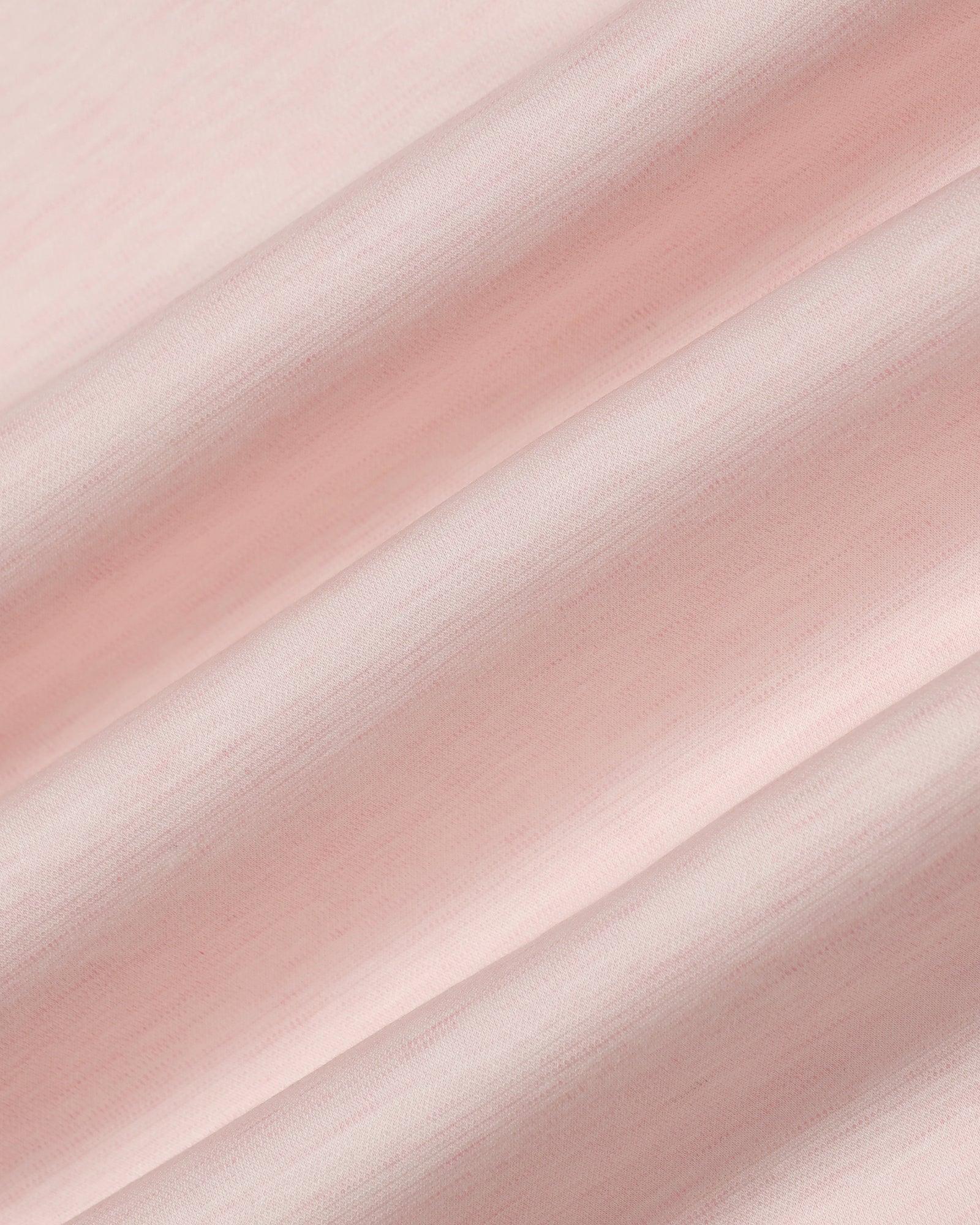 Casual Pink Textured Shirt - Alyn