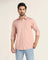 Casual Dusty Pink Solid Shirt - Mandy