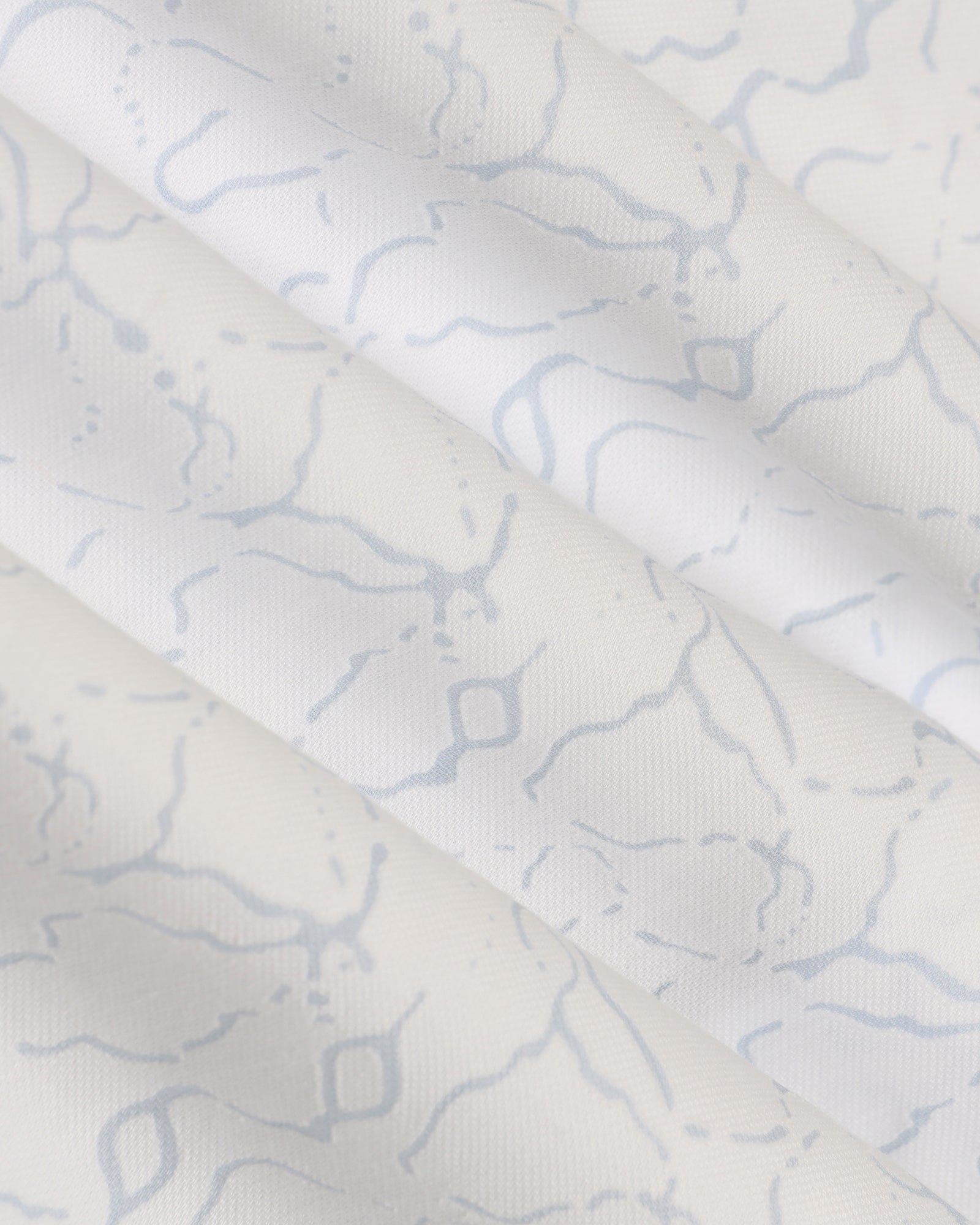 Casual White Printed Shirt - Mercer