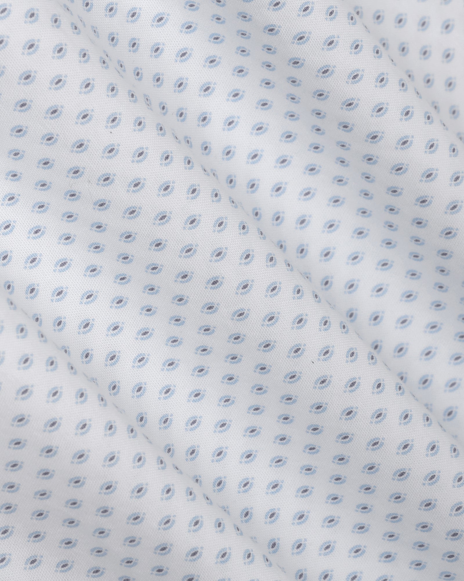 Casual White Printed Shirt - Renan