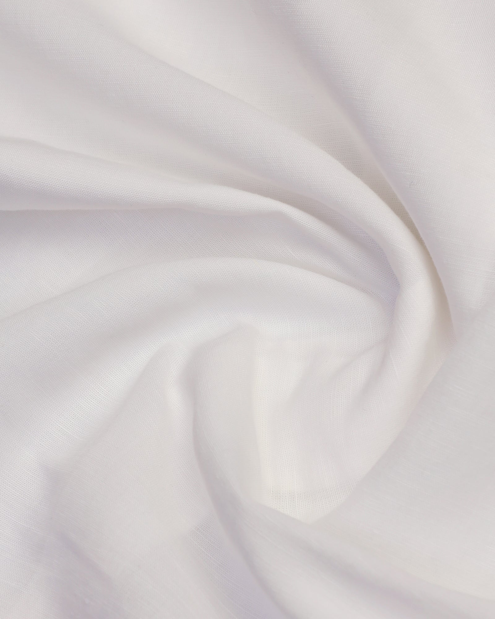 Casual Half Sleeve White Solid Shirt - Maison