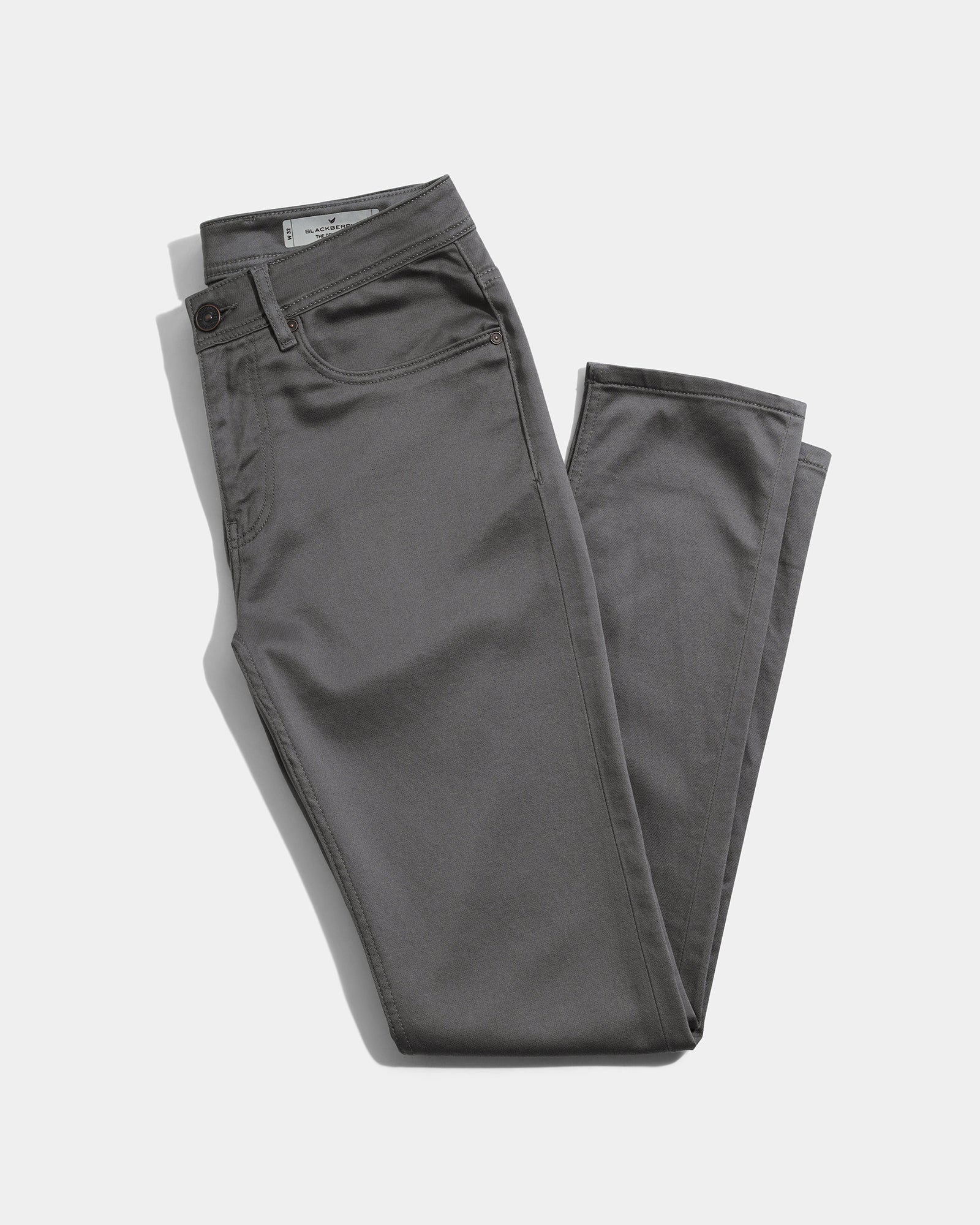 Charcoal Bleed Zero Slim Fit Jeans - Abto