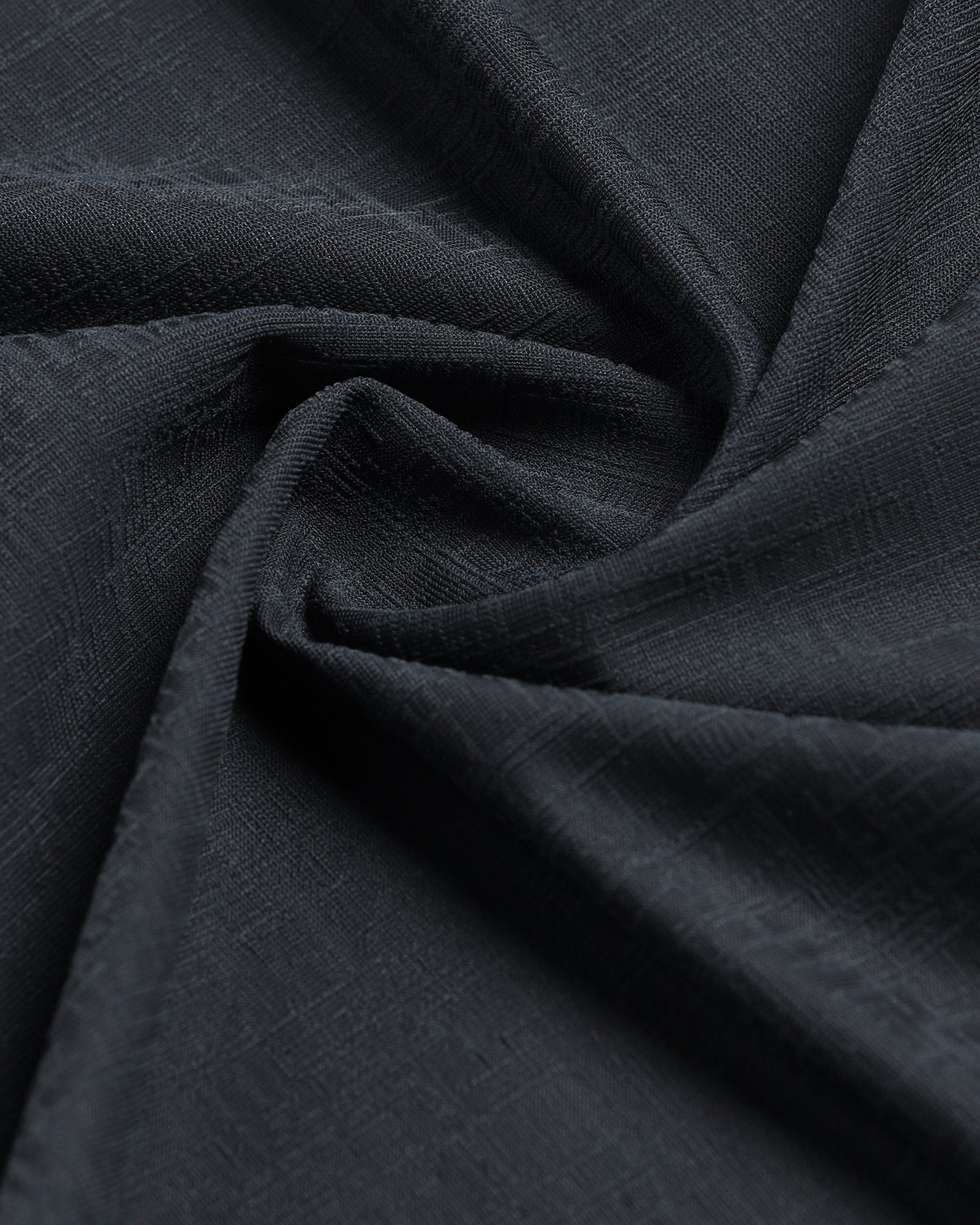 Charcoal Half Sleeve TechPro Jacquard Shirt - Cruise