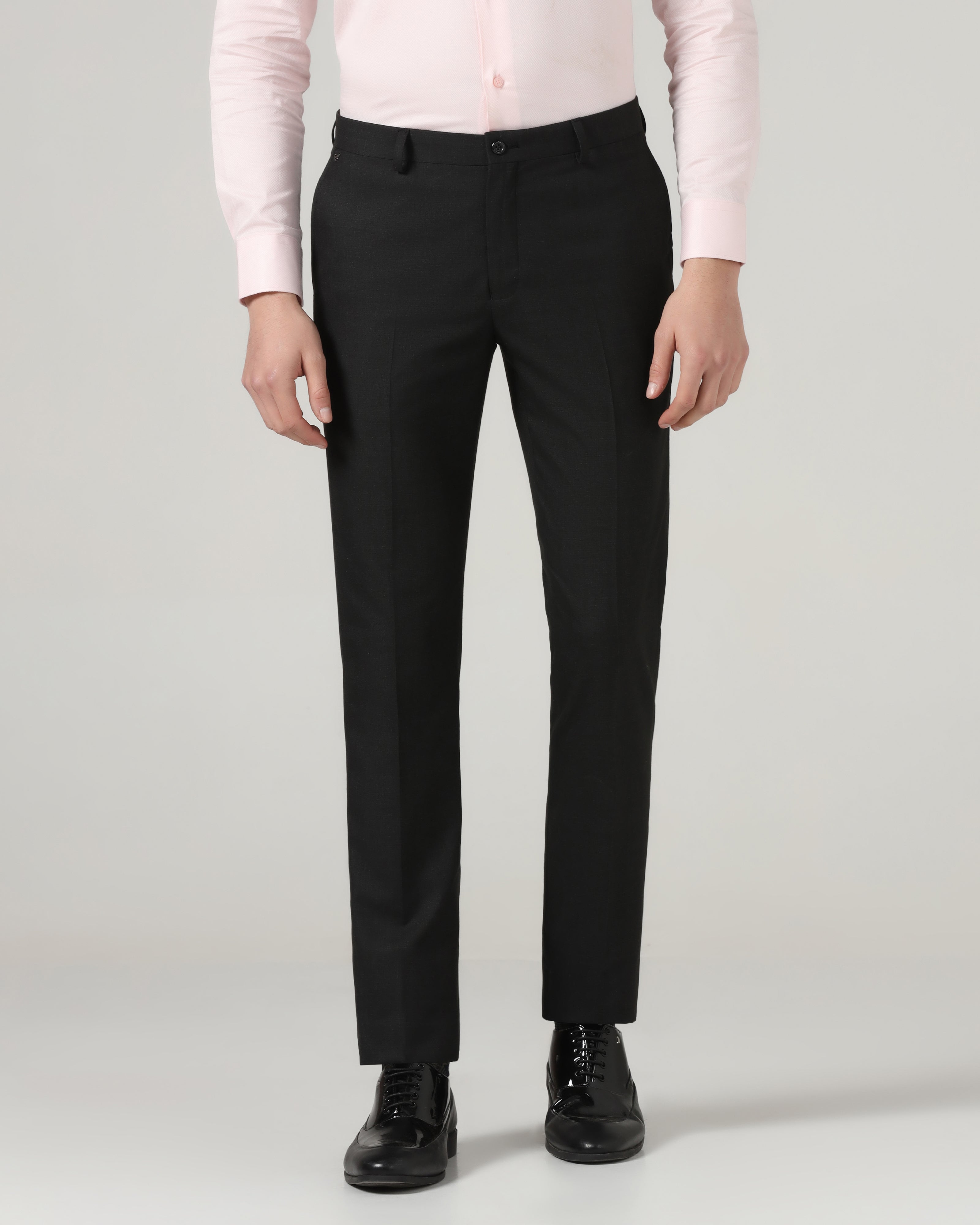Charcoal Check Trouser - Stunning