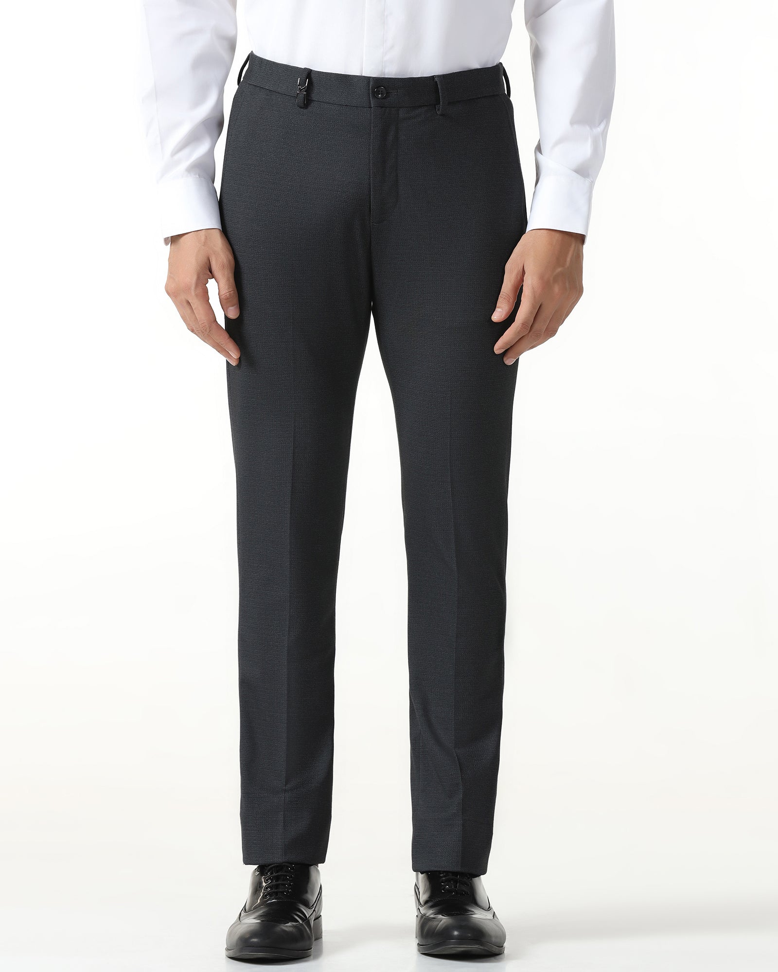 Charcoal Printed Trouser - Bira
