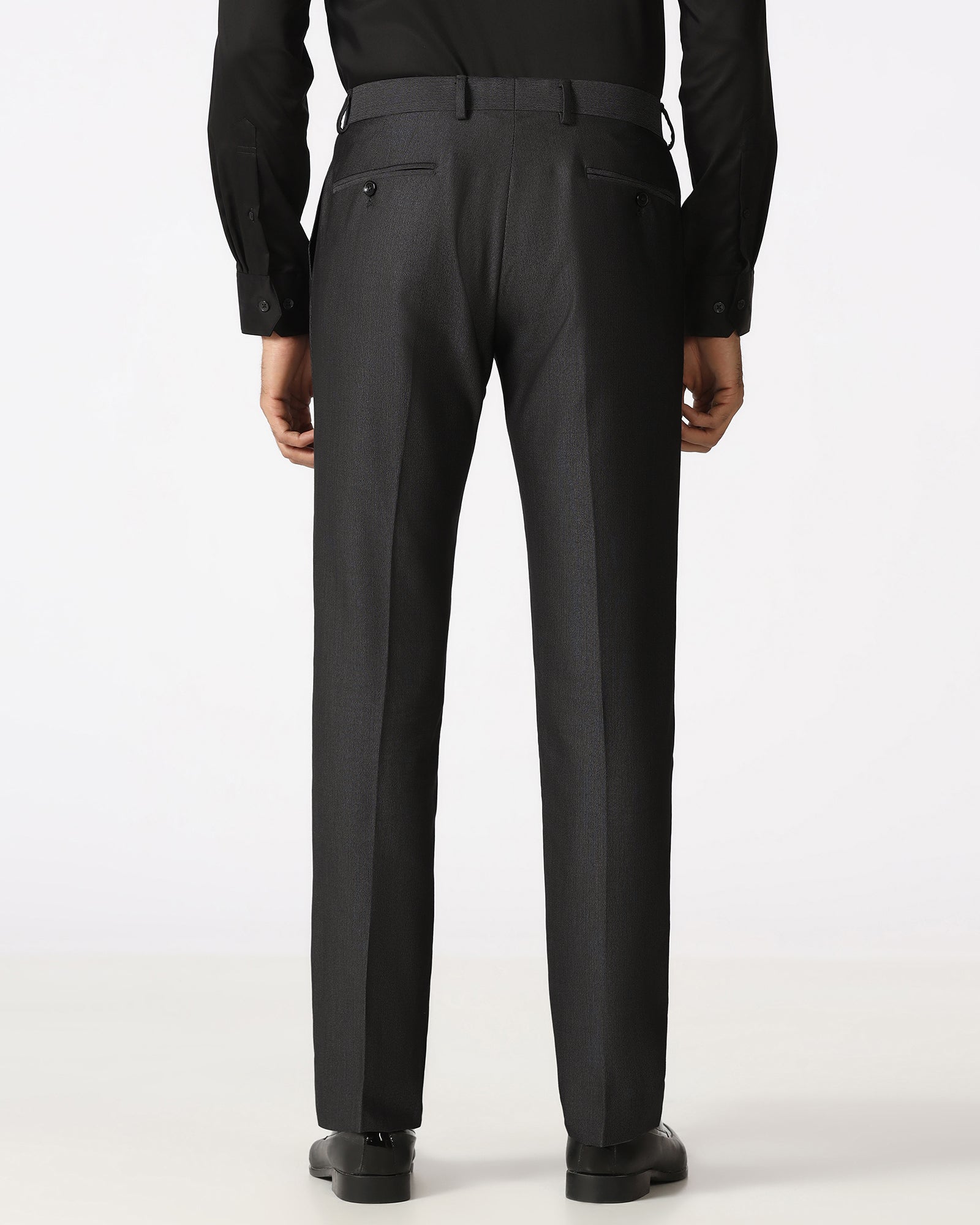Charcoal Stripe Trouser - Sula