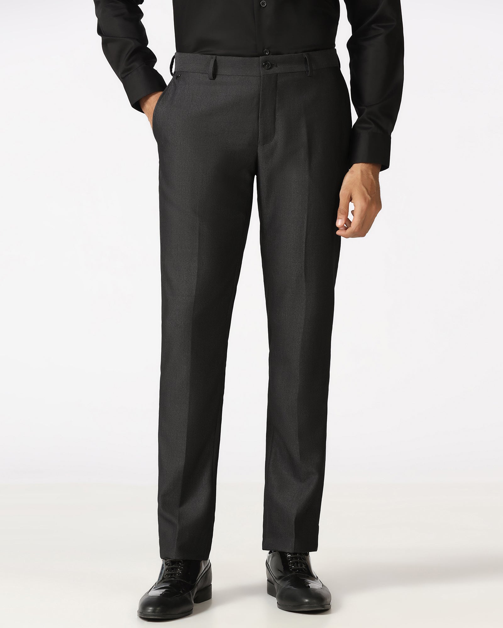 Charcoal Stripe Trouser - Sula