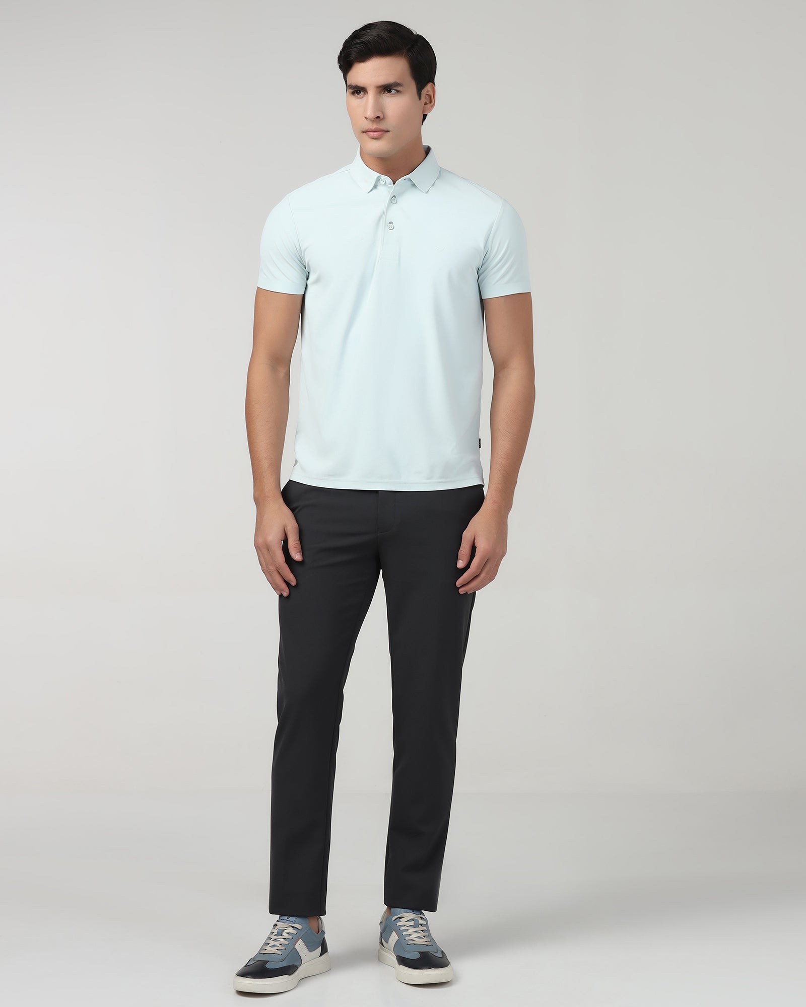 Charcoal TechPro Solid Trouser - Ashley