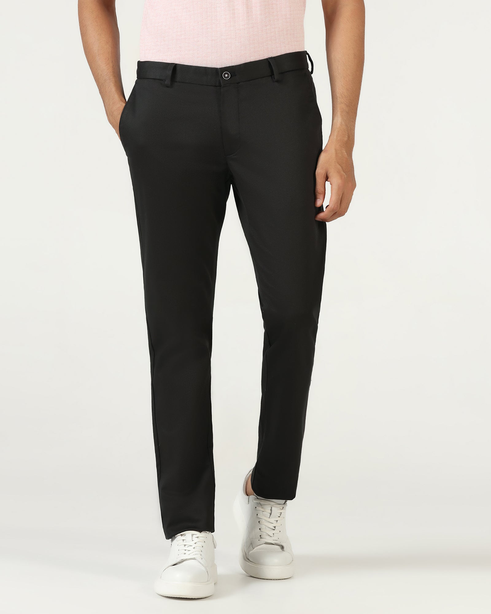 Charcoal Textured Khakis - Brook