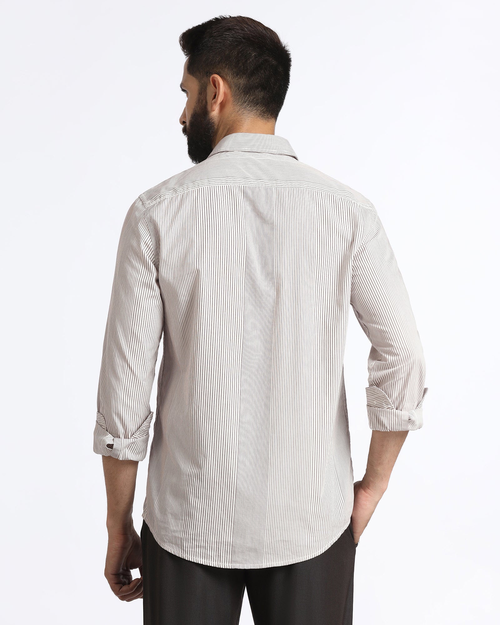 Cherry Lacquer Stripe Shirt - Juden