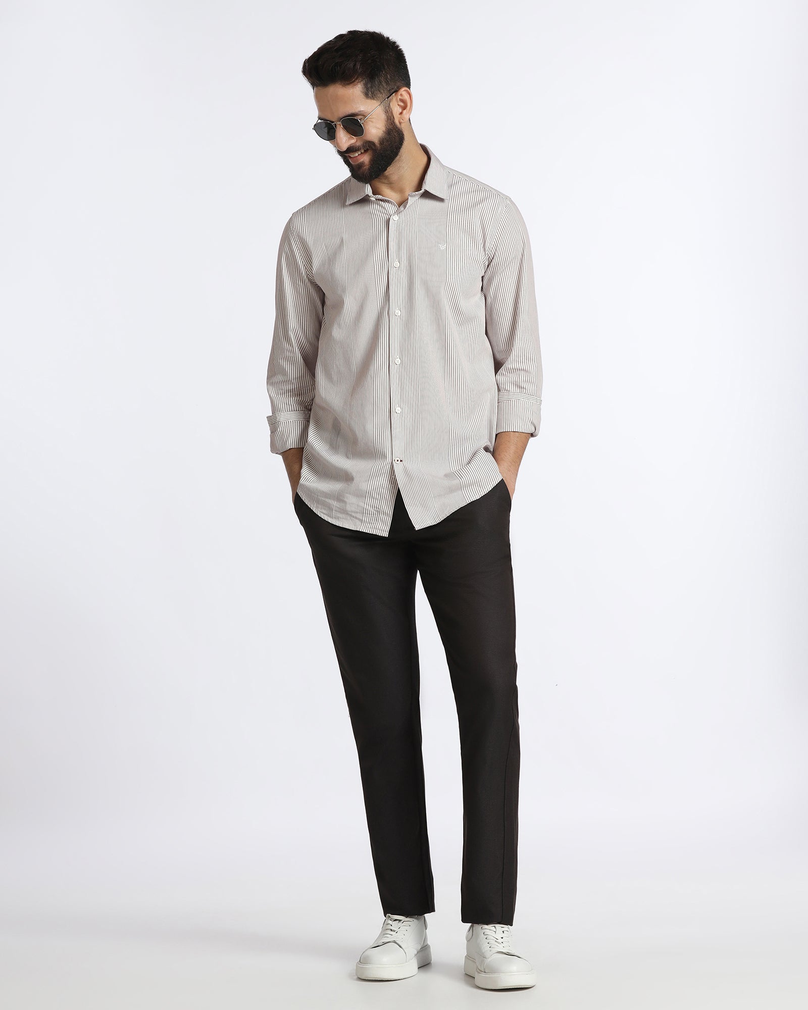 Cherry Lacquer Stripe Shirt - Juden