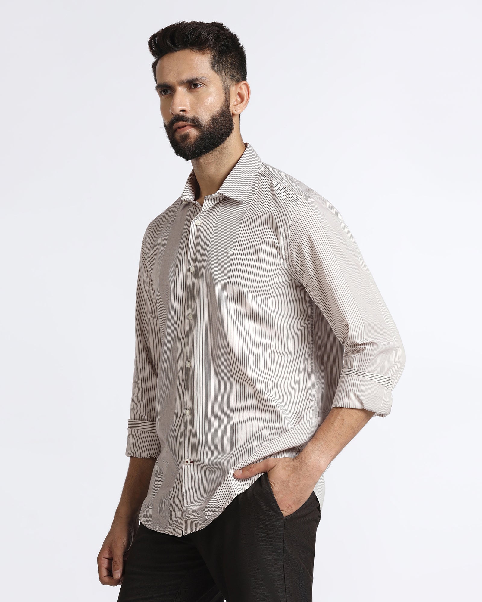 Cherry Lacquer Stripe Shirt - Juden