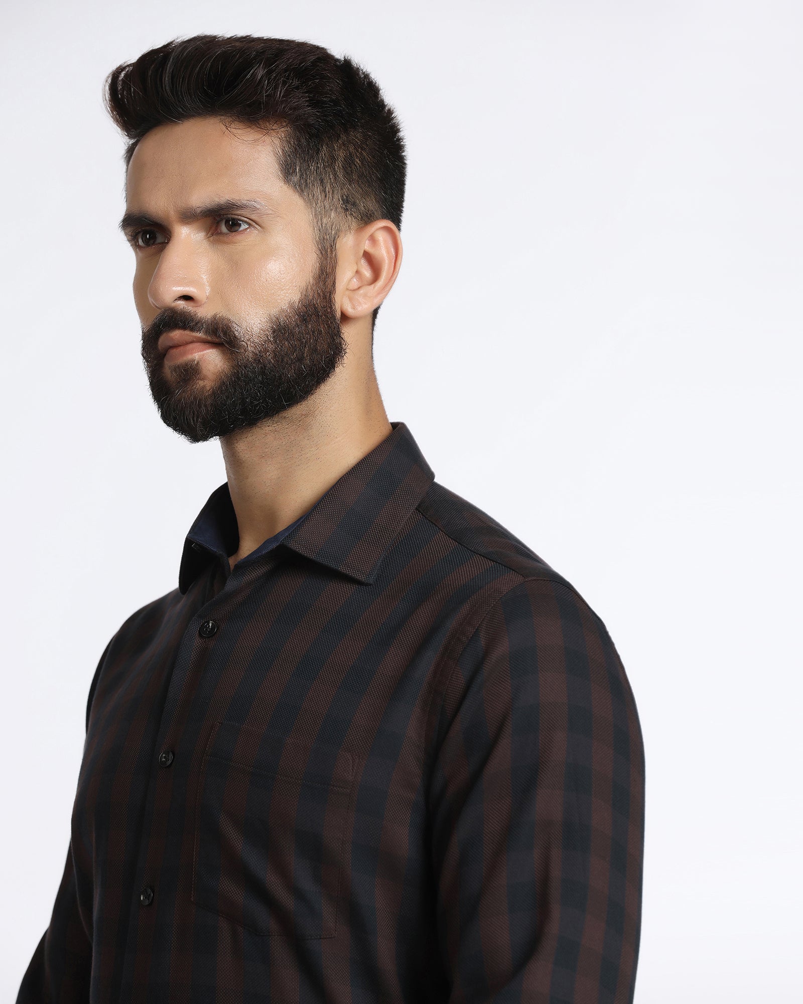Chocolate Sauce Check Shirt - Reflex