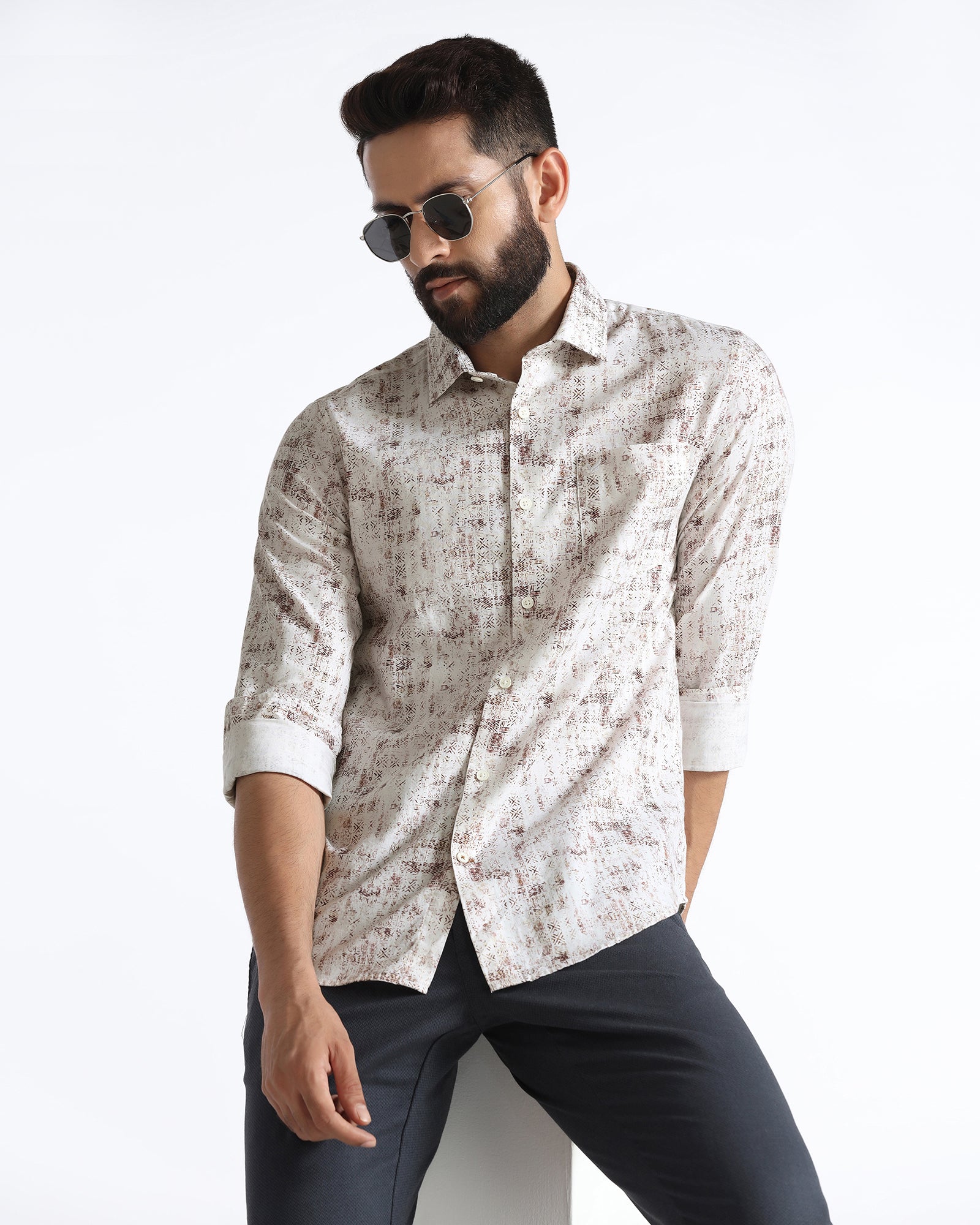 Chocolate Sauce Printed Shirt - Howie