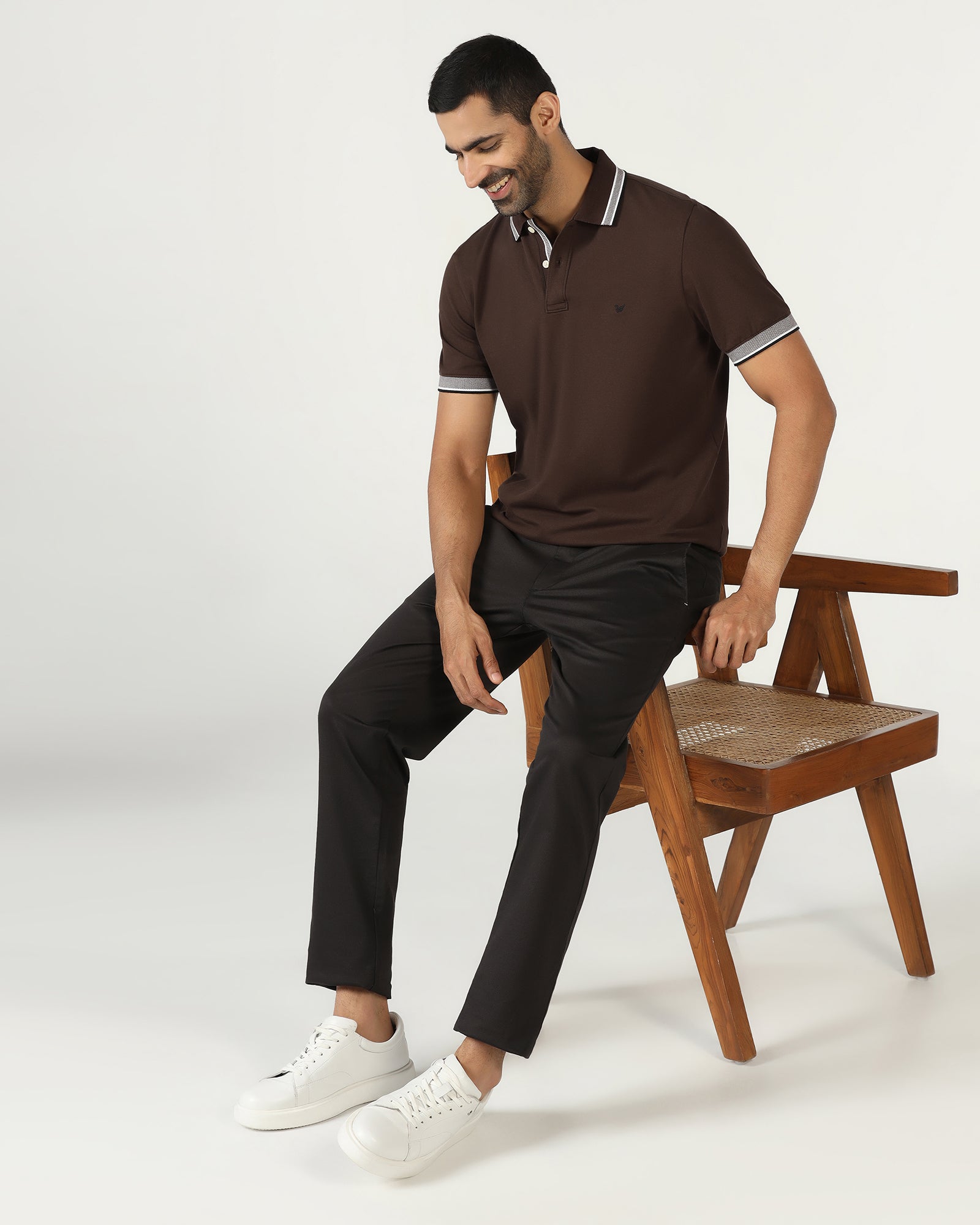 Chocolate Sauce Solid Polo - Taurus