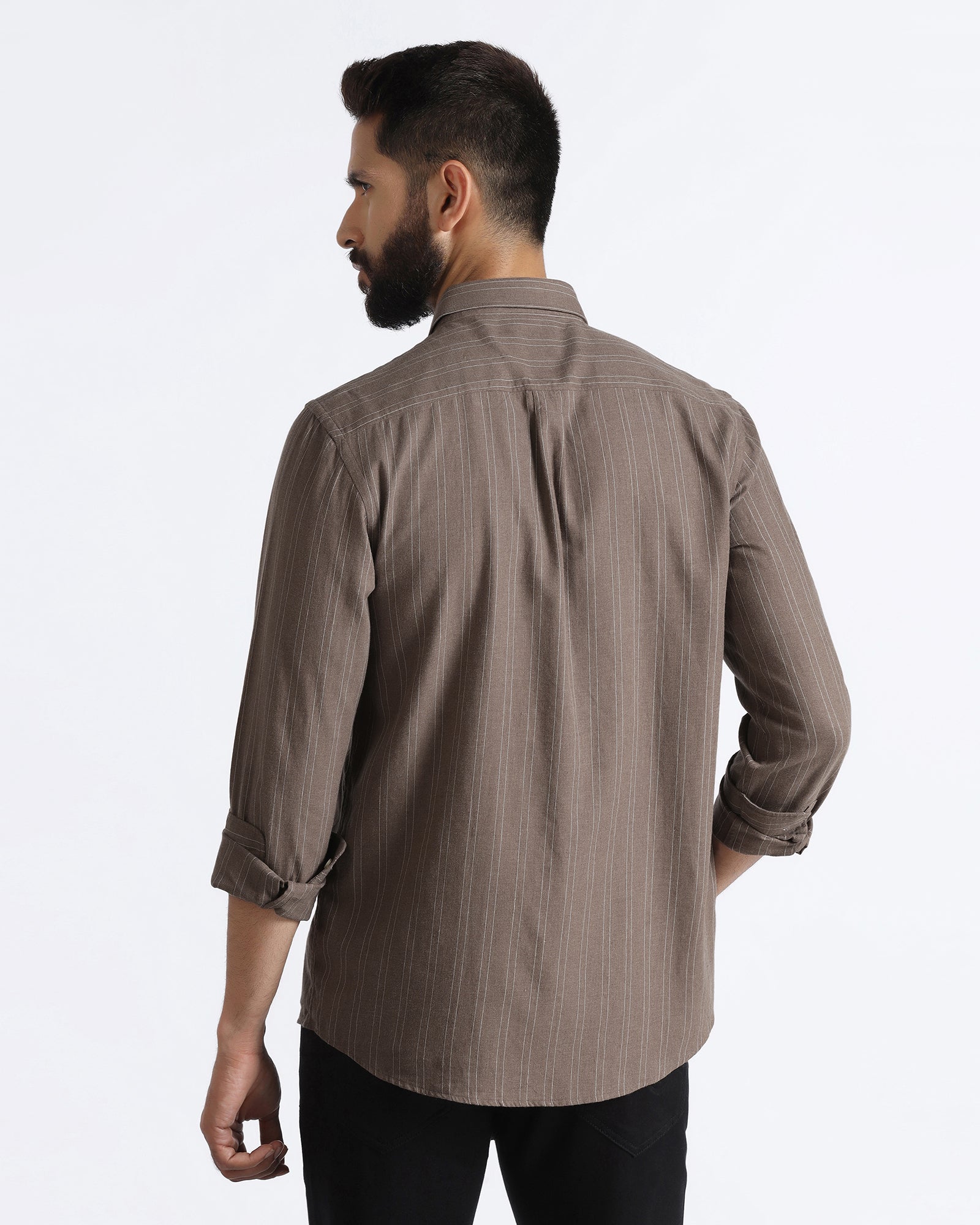 Chocolate Sauce Stripe Shirt - Numo