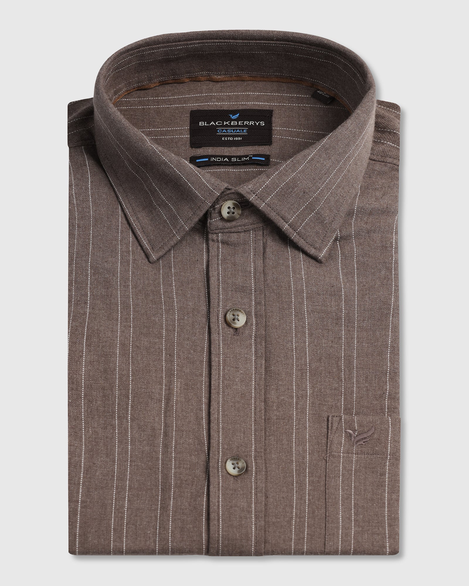 Chocolate Sauce Stripe Shirt - Numo