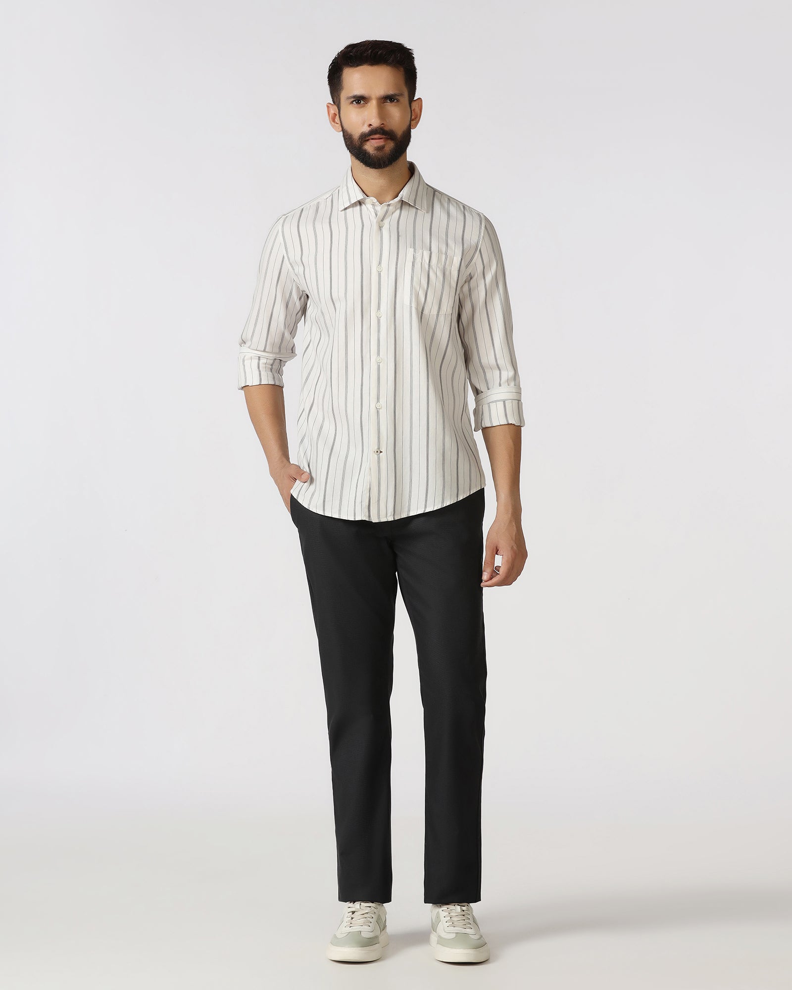 Chocolate Sauce Stripe Shirt - Rakey