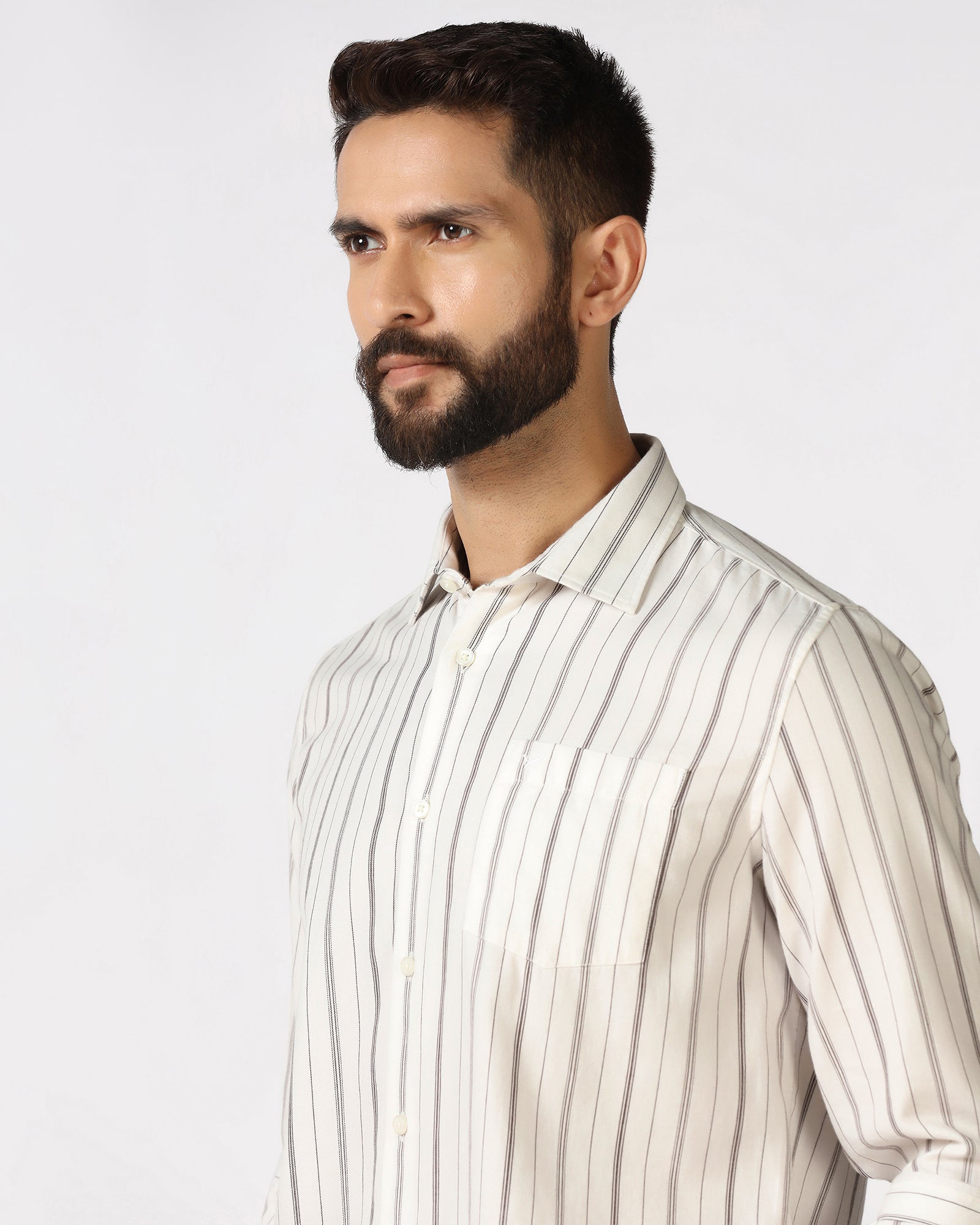 Chocolate Sauce Stripe Shirt - Rakey
