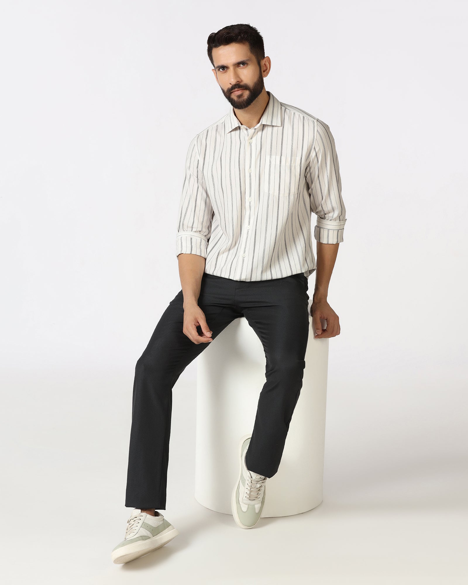 Chocolate Sauce Stripe Shirt - Rakey