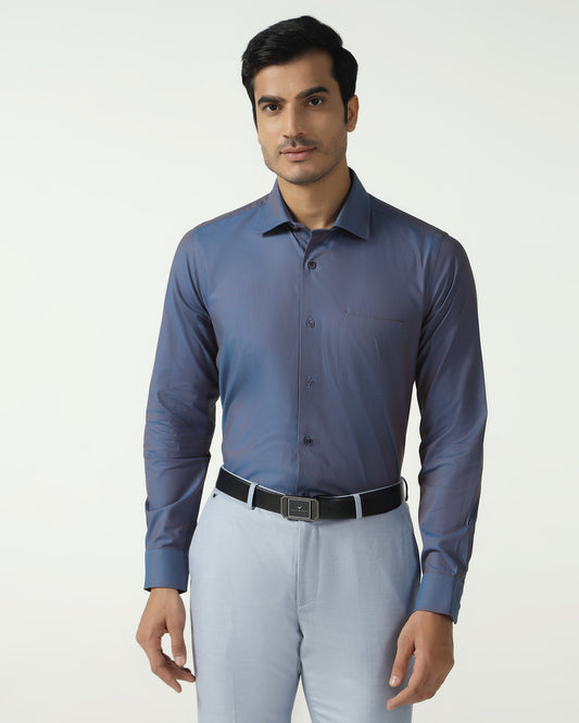 Cobalt Textured Shirt - Zander