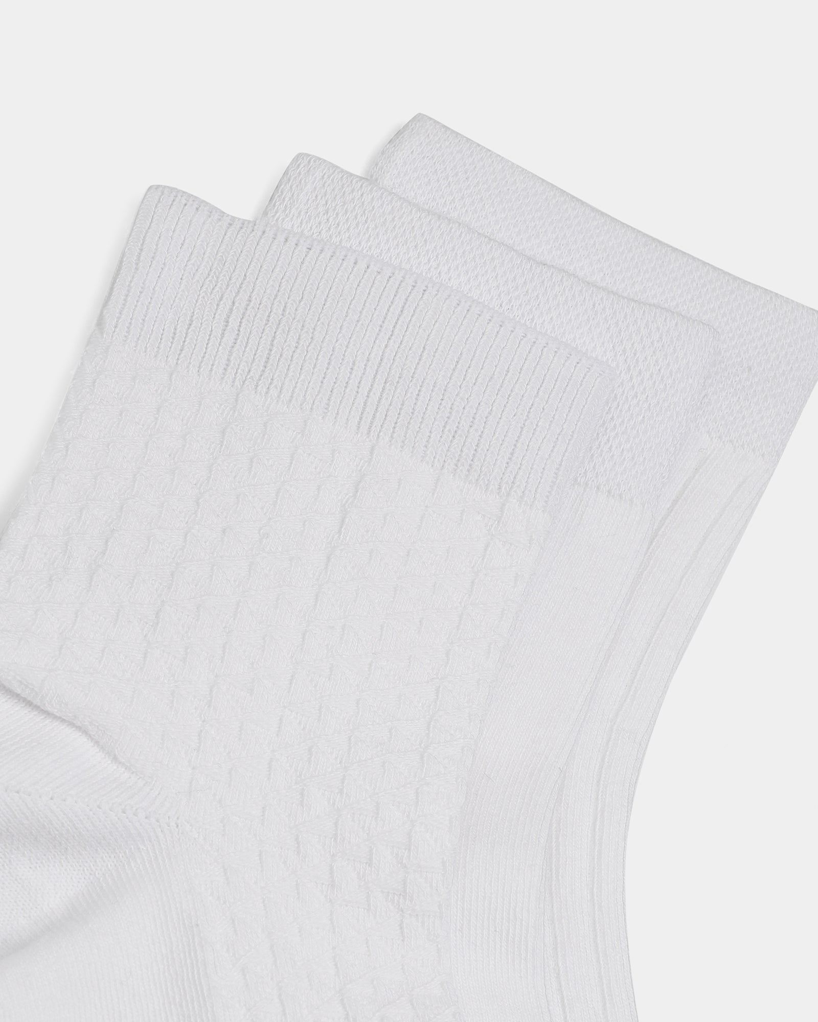 Combed Cotton Ankle Length Socks Pack of 3 - Bago