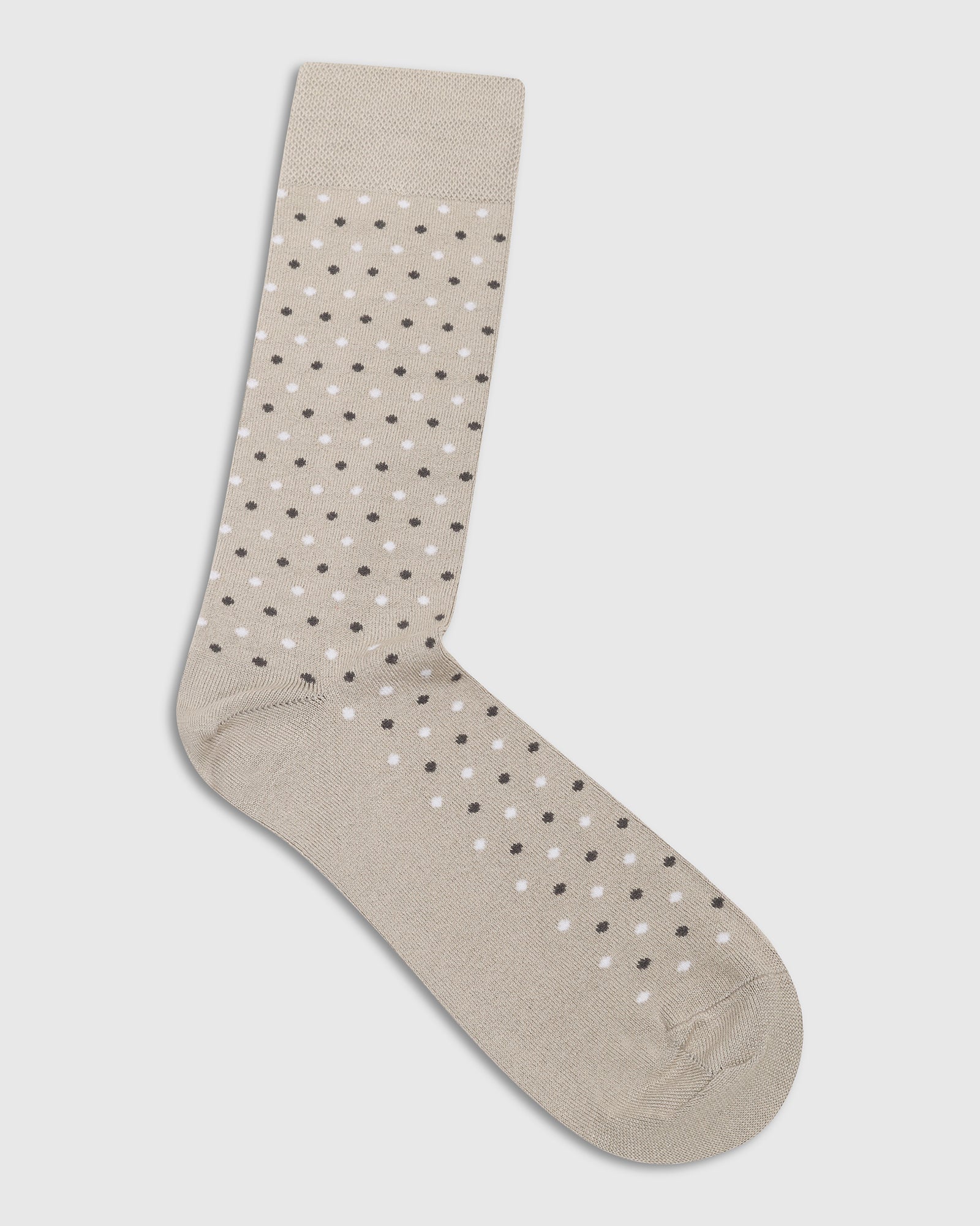 Cotton Grey Knitted Socks - Vika