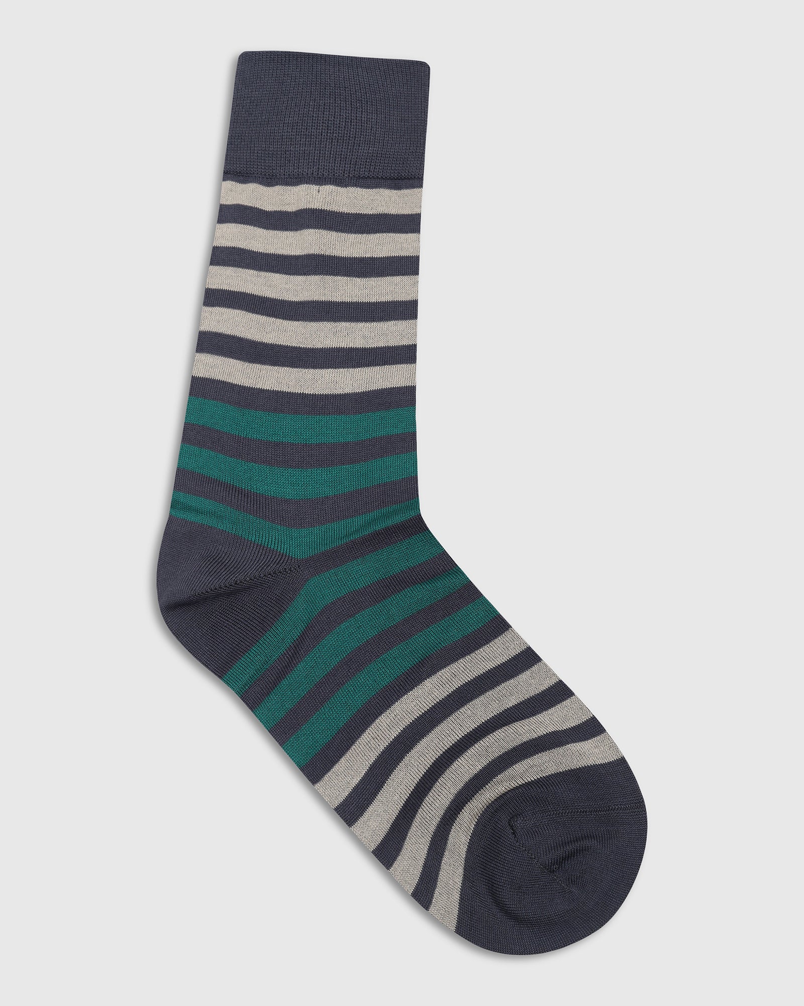 Cotton Grey Knitted Socks - Vock