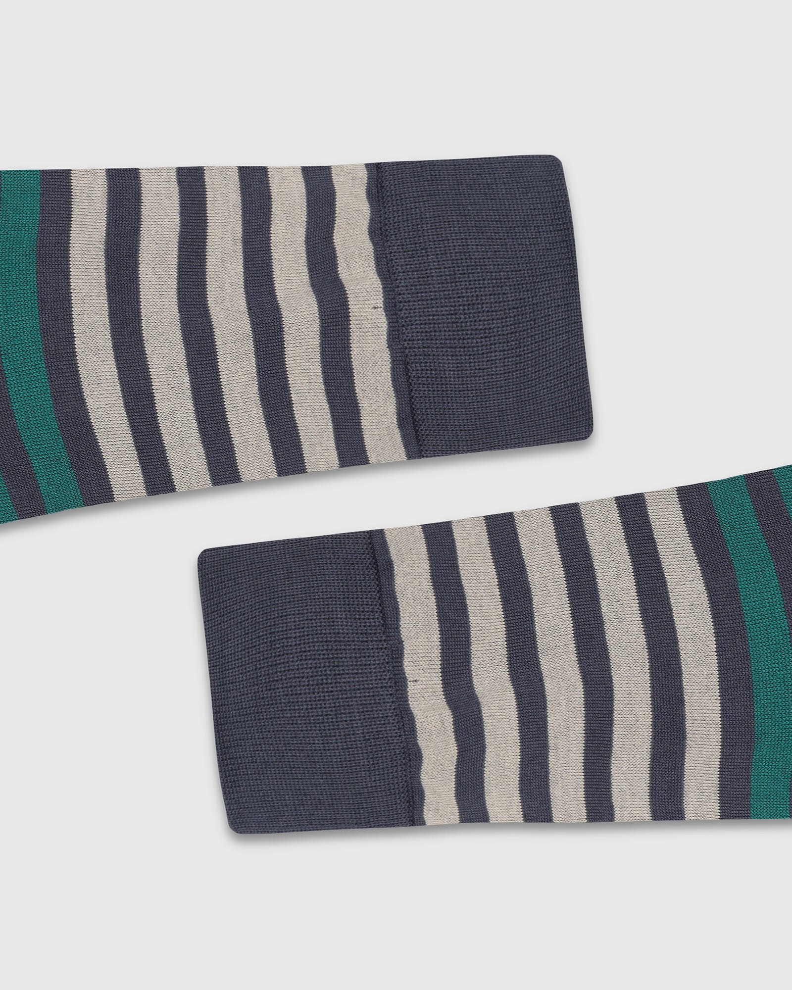 Cotton Grey Knitted Socks - Vock