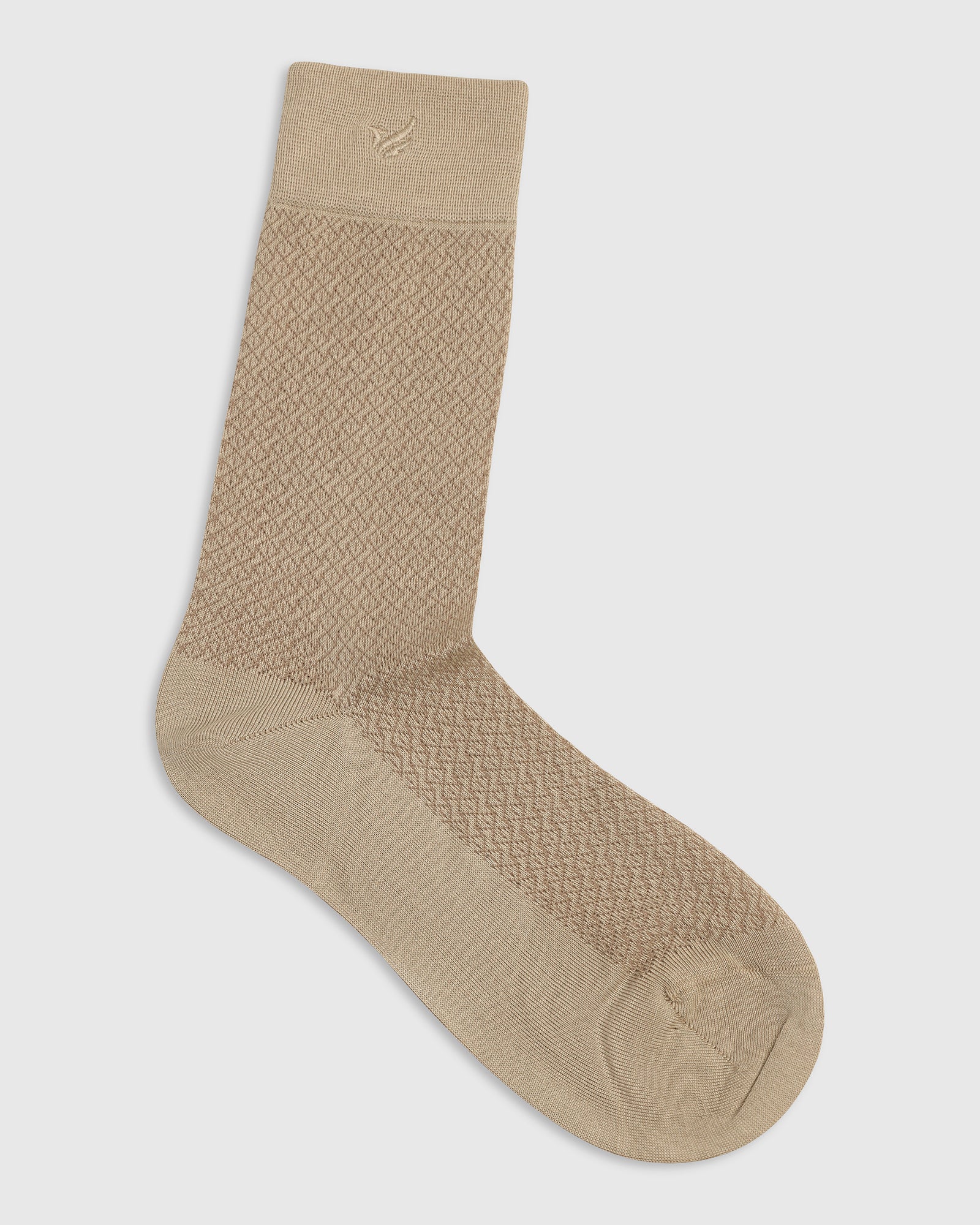 Cotton Khaki Knitted Socks - Varil