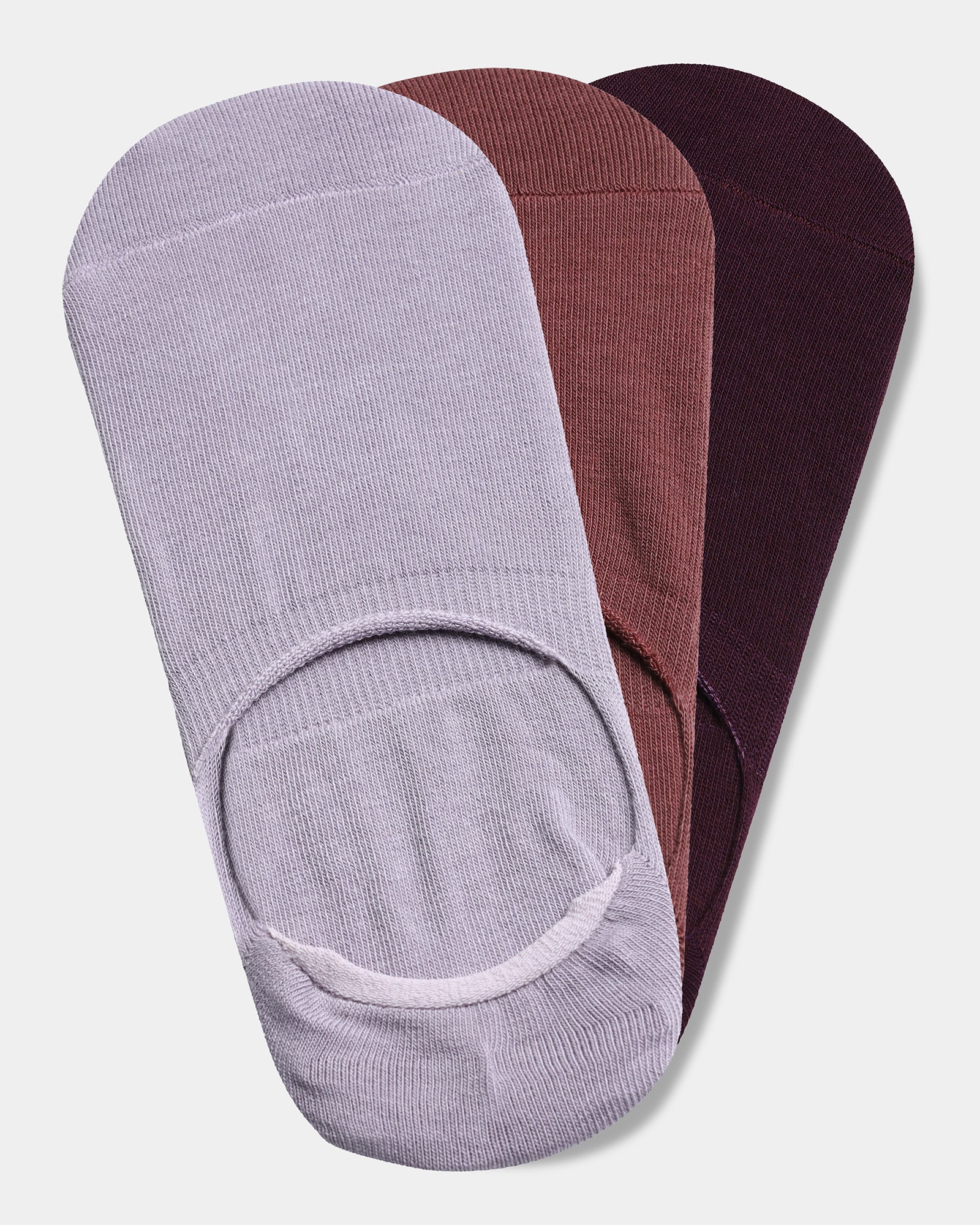 Combed Cotton Sneaker Socks Pack of 3 - Abloom