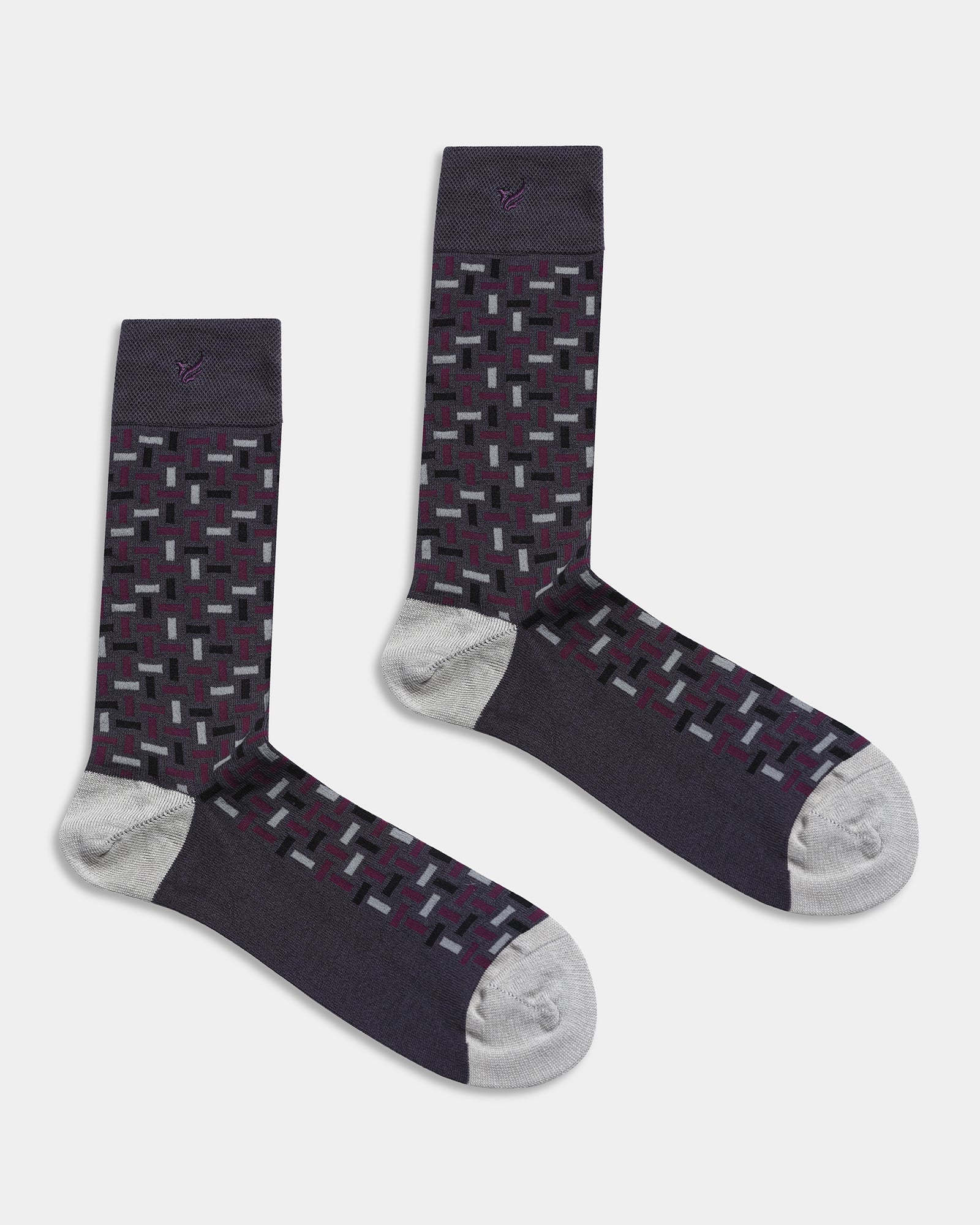 Cotton Multi Color Knitted Socks - Adour