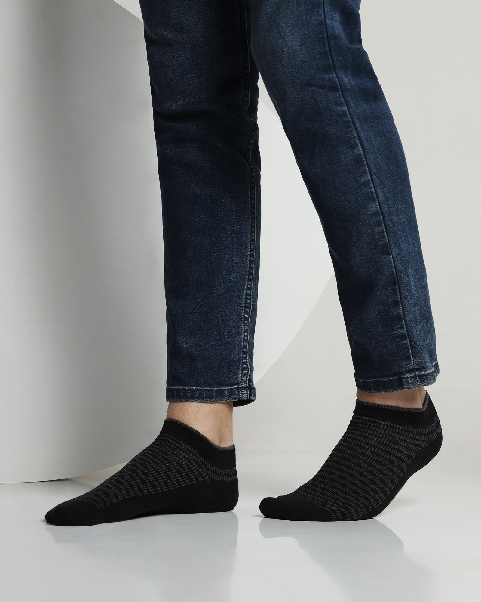 Combed Cotton Ankle Length Socks Pack of 3 - Aksu