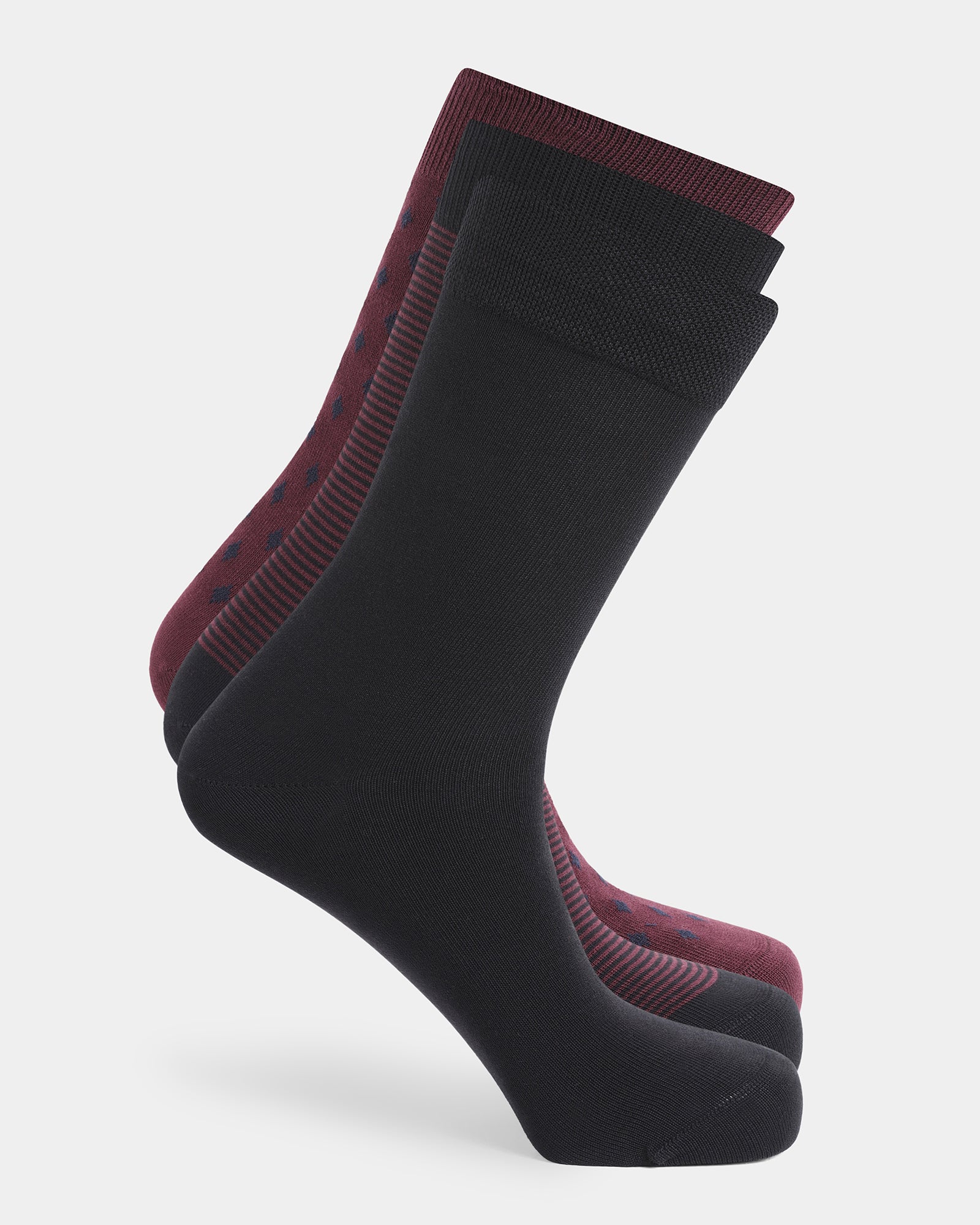 Cotton Multi Color Knitted Socks - Alea
