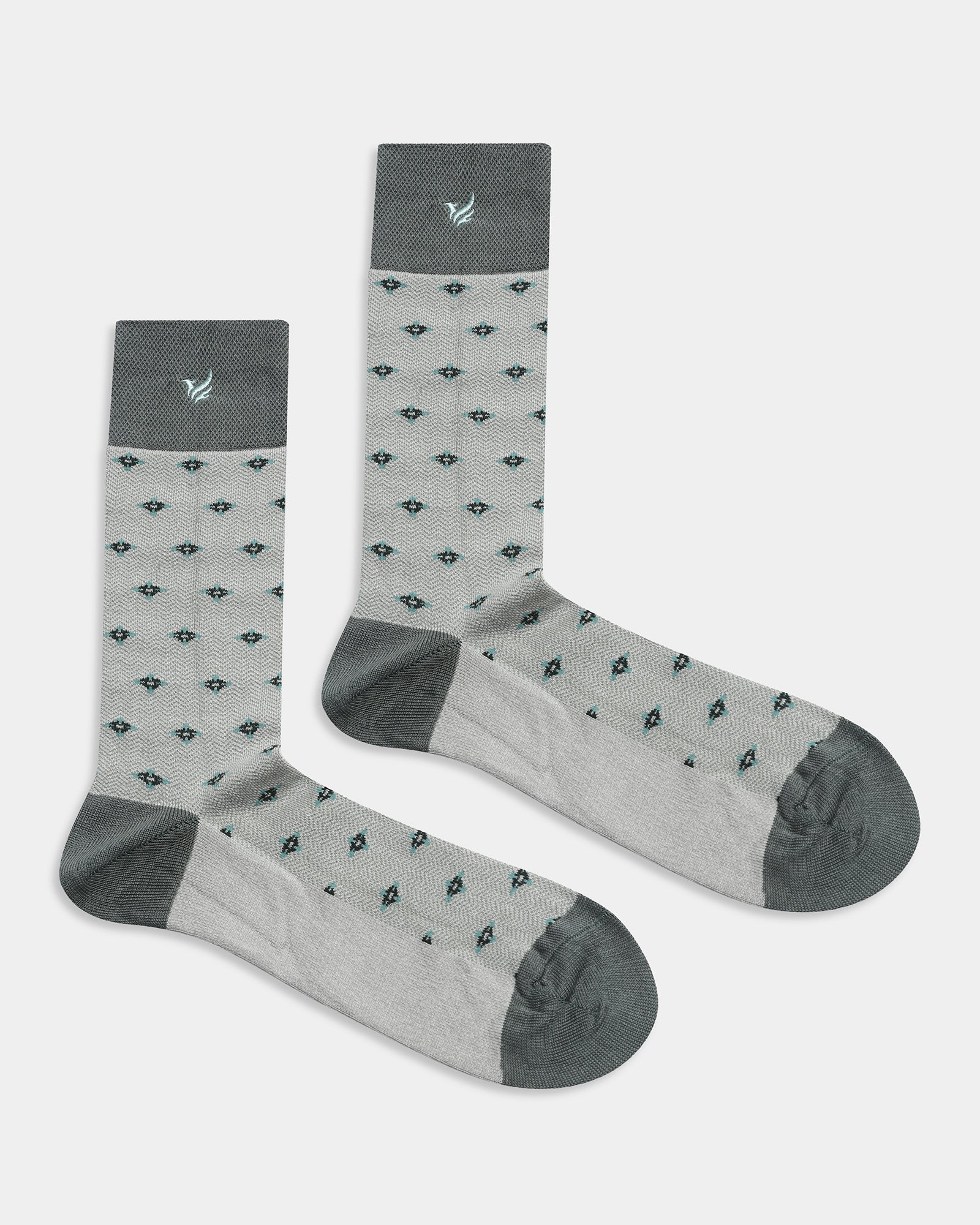 Mercerised Cotton Crew Length Socks Pack of 3 - Alor