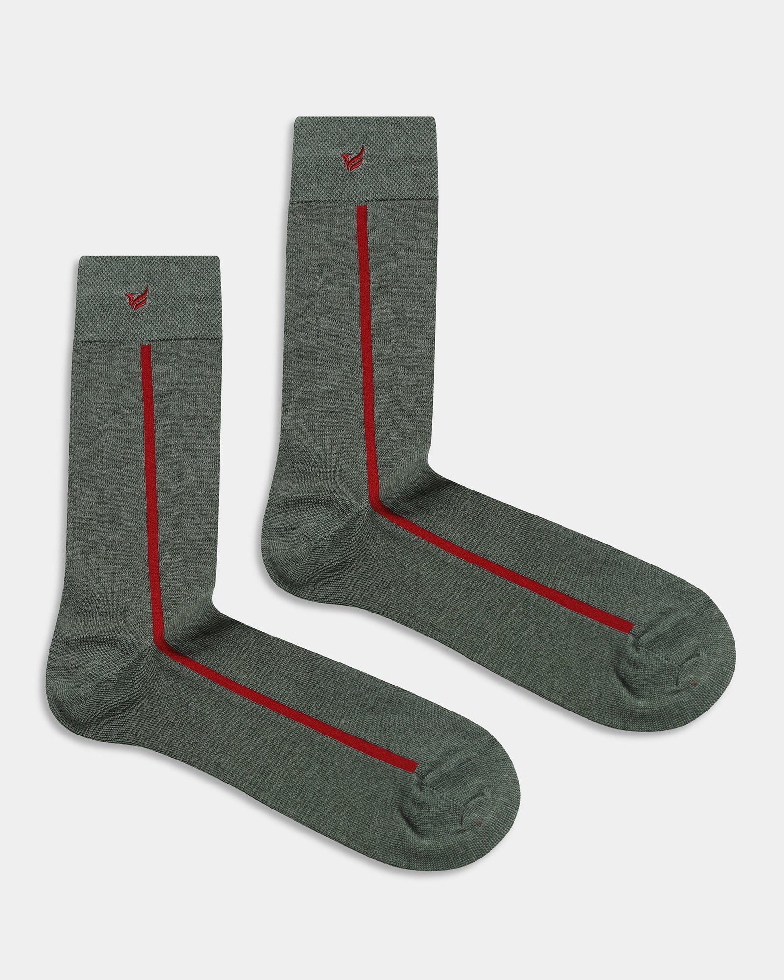 Mercerised Cotton Crew Length Socks Pack of 3 - Amazon