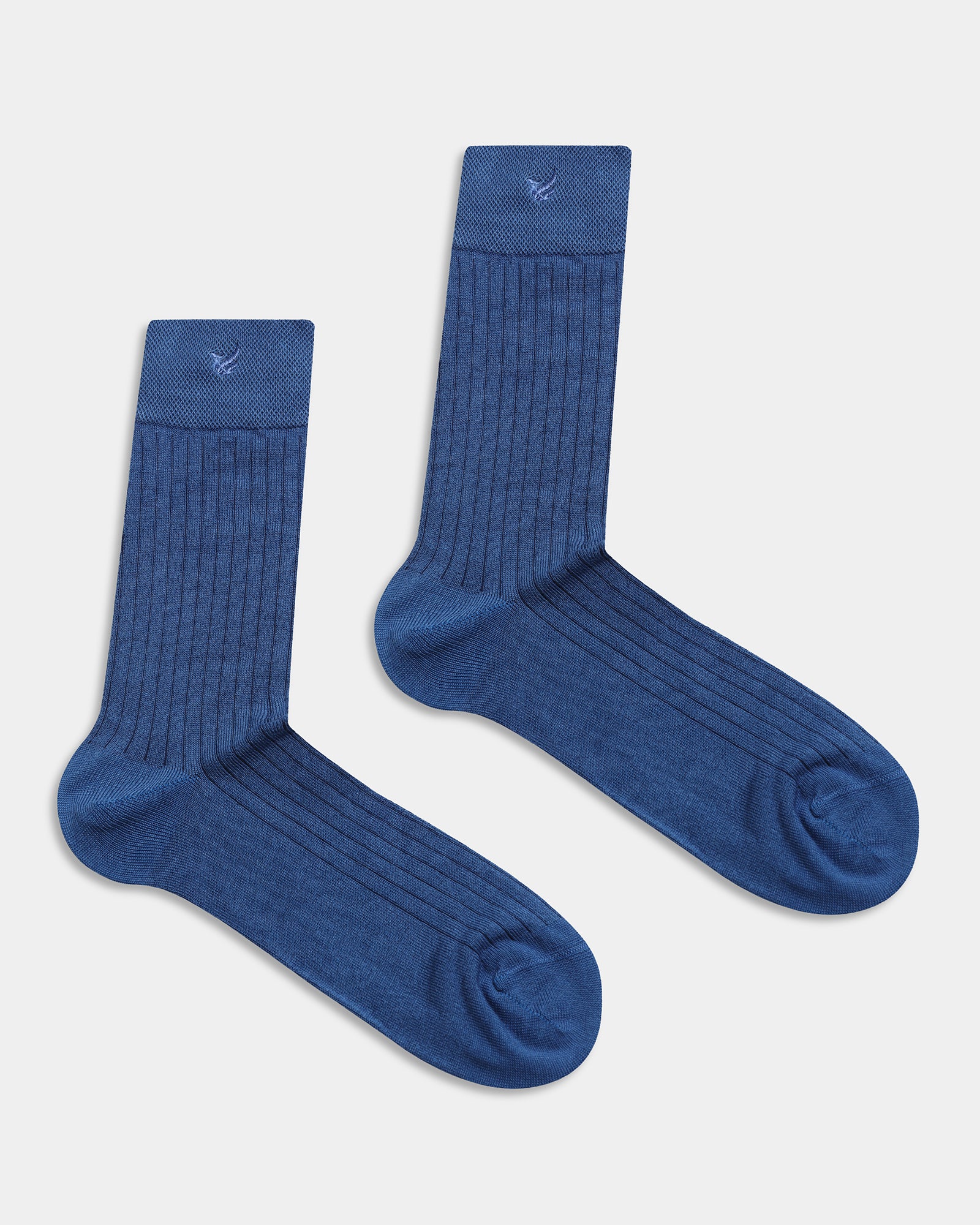 Mercerised Cotton Crew Length Socks Pack of 3 - Amor