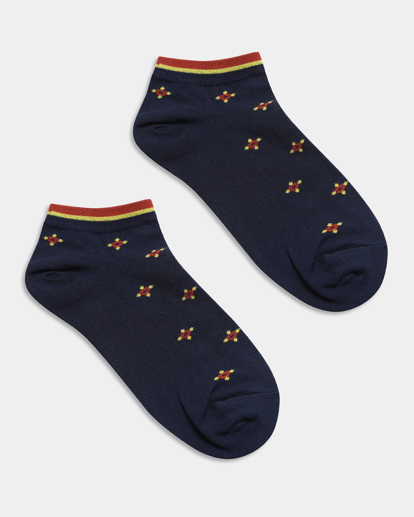 Combed Cotton Ankle Length Socks Pack of 3 - Aria
