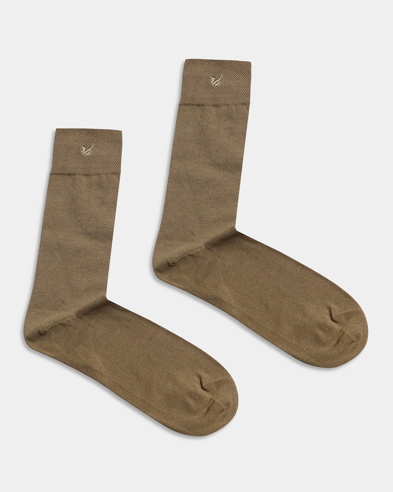 Mercerised Cotton Crew Length Socks Pack of 3 - Azalea