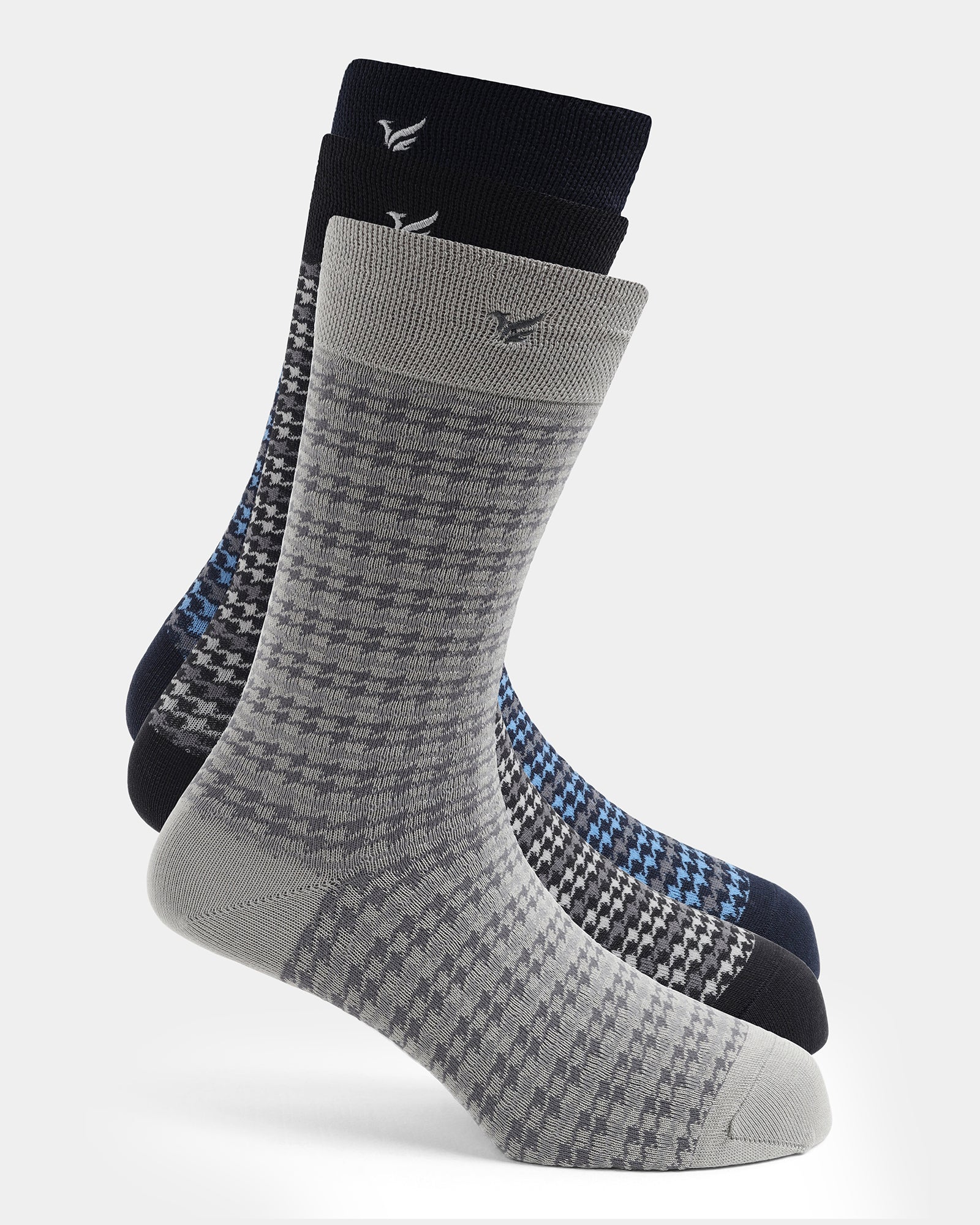 Cotton Multi Color Knitted Socks - Waltraud